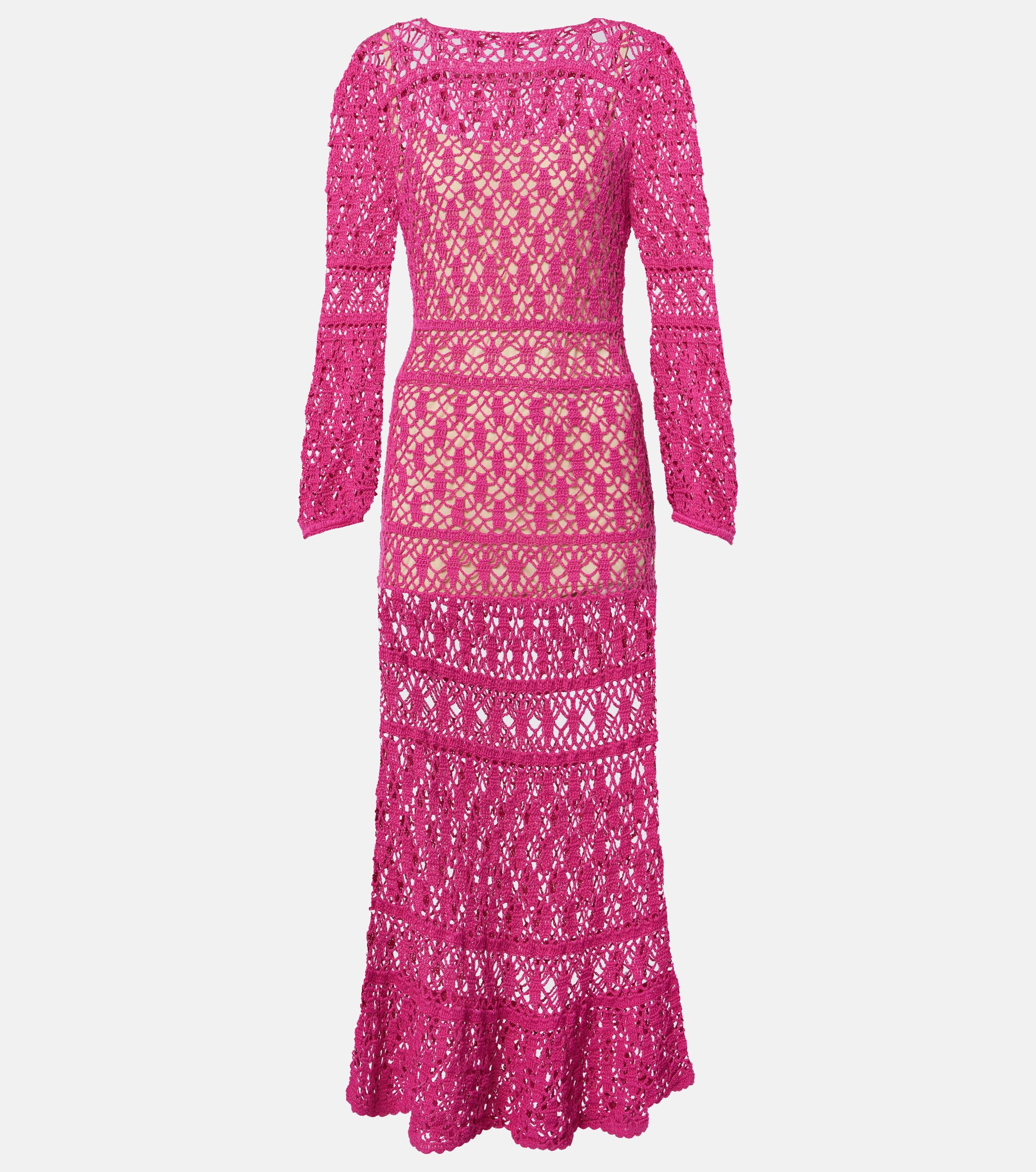 Anna Kosturova Anna Kosturova Jennifer cotton crochet maxi dress