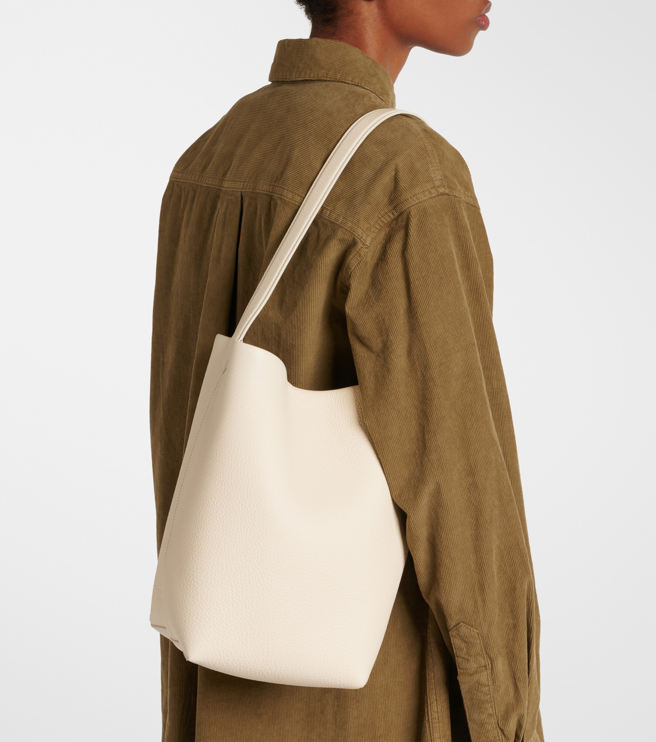 The Row The Row N/S Park Medium leather tote bag