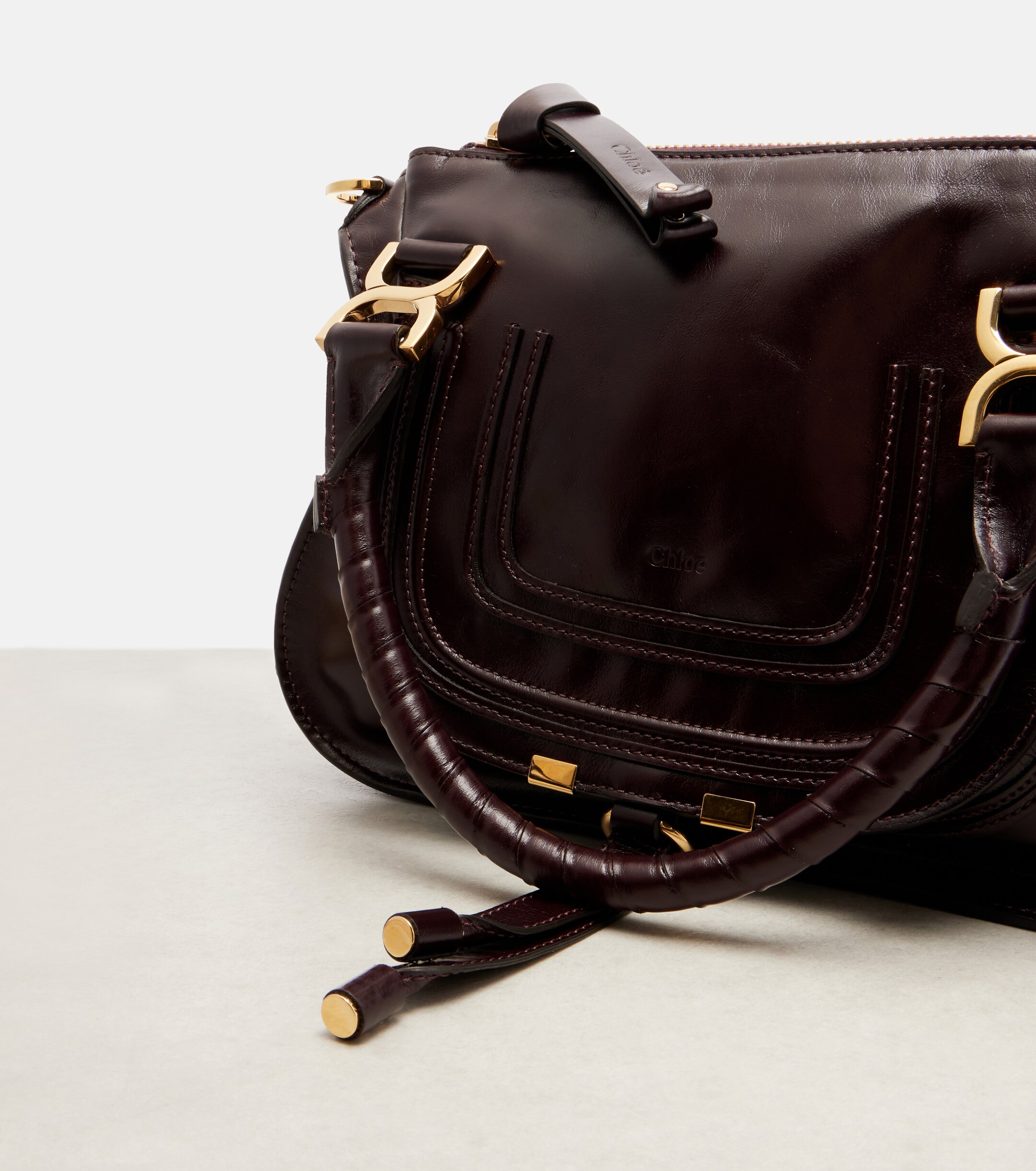 Chloé Marcie Small leather shoulder bag