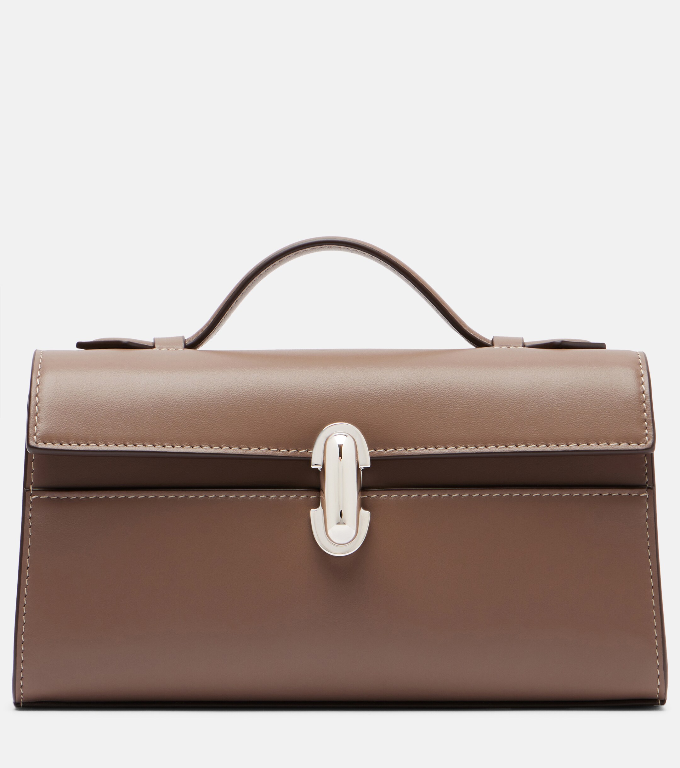 Savette Symmetry leather top-handle bag