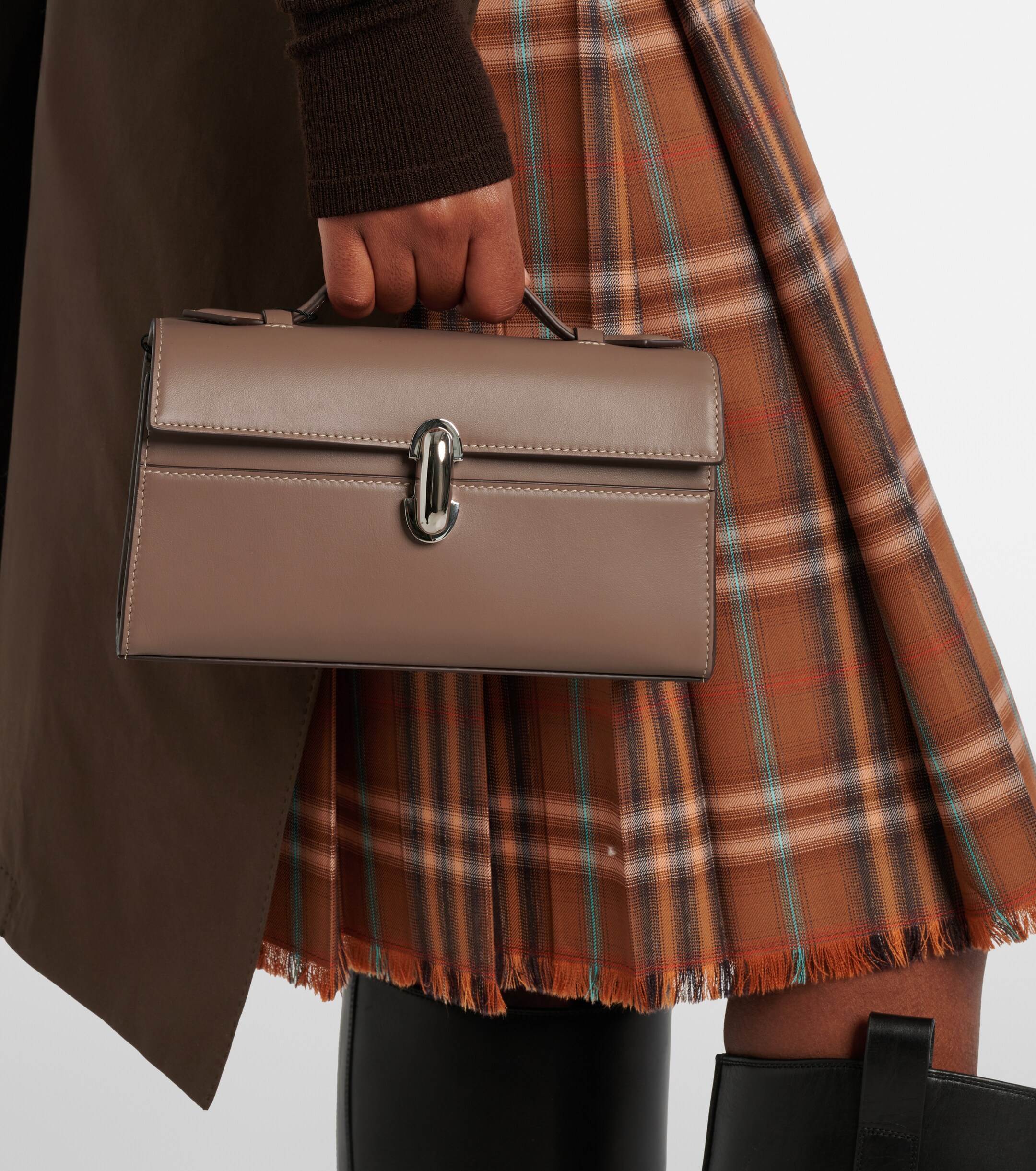 Savette Symmetry leather top-handle bag thumbnail