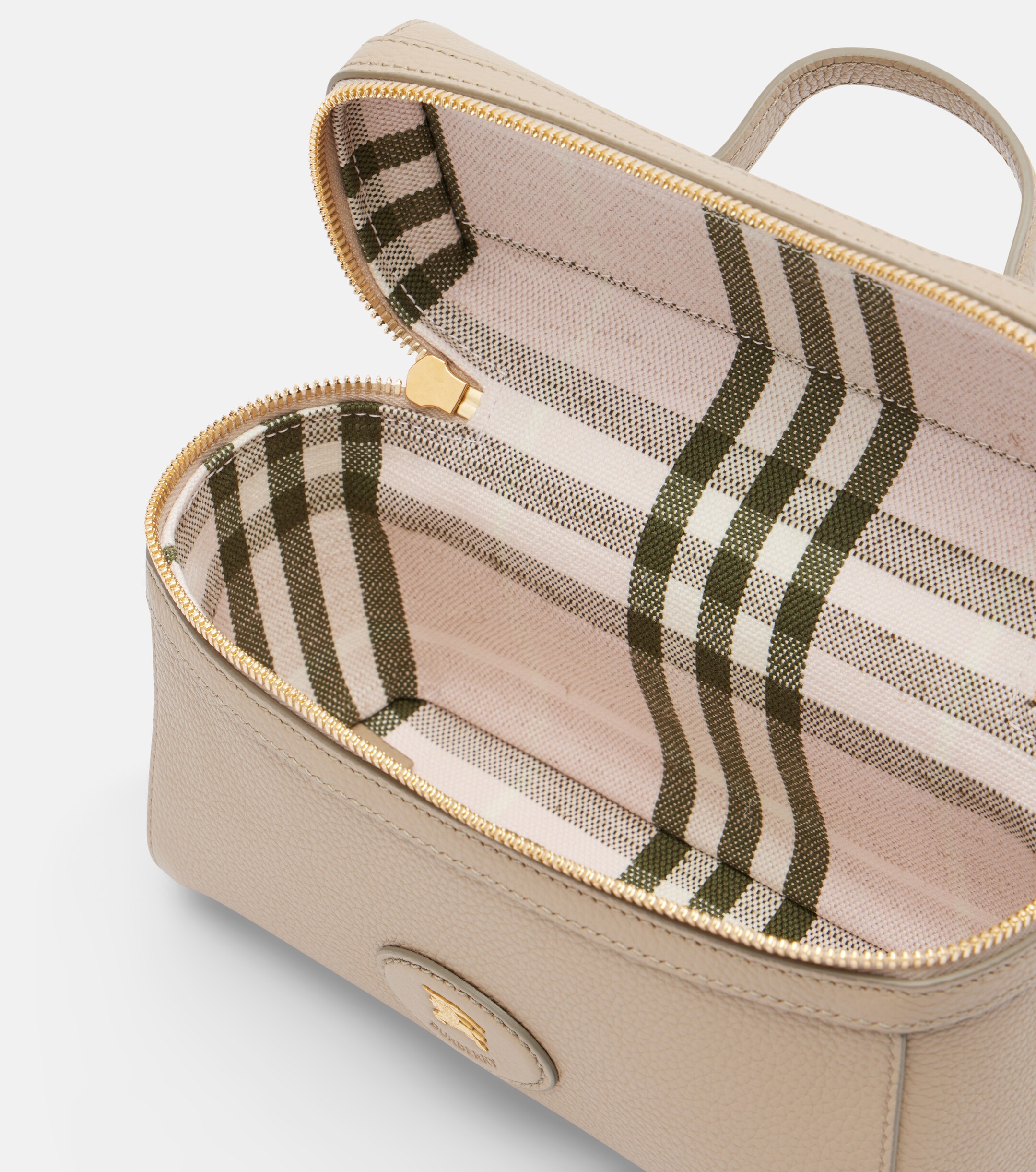 Burberry Bloomsbury leather vanity bag