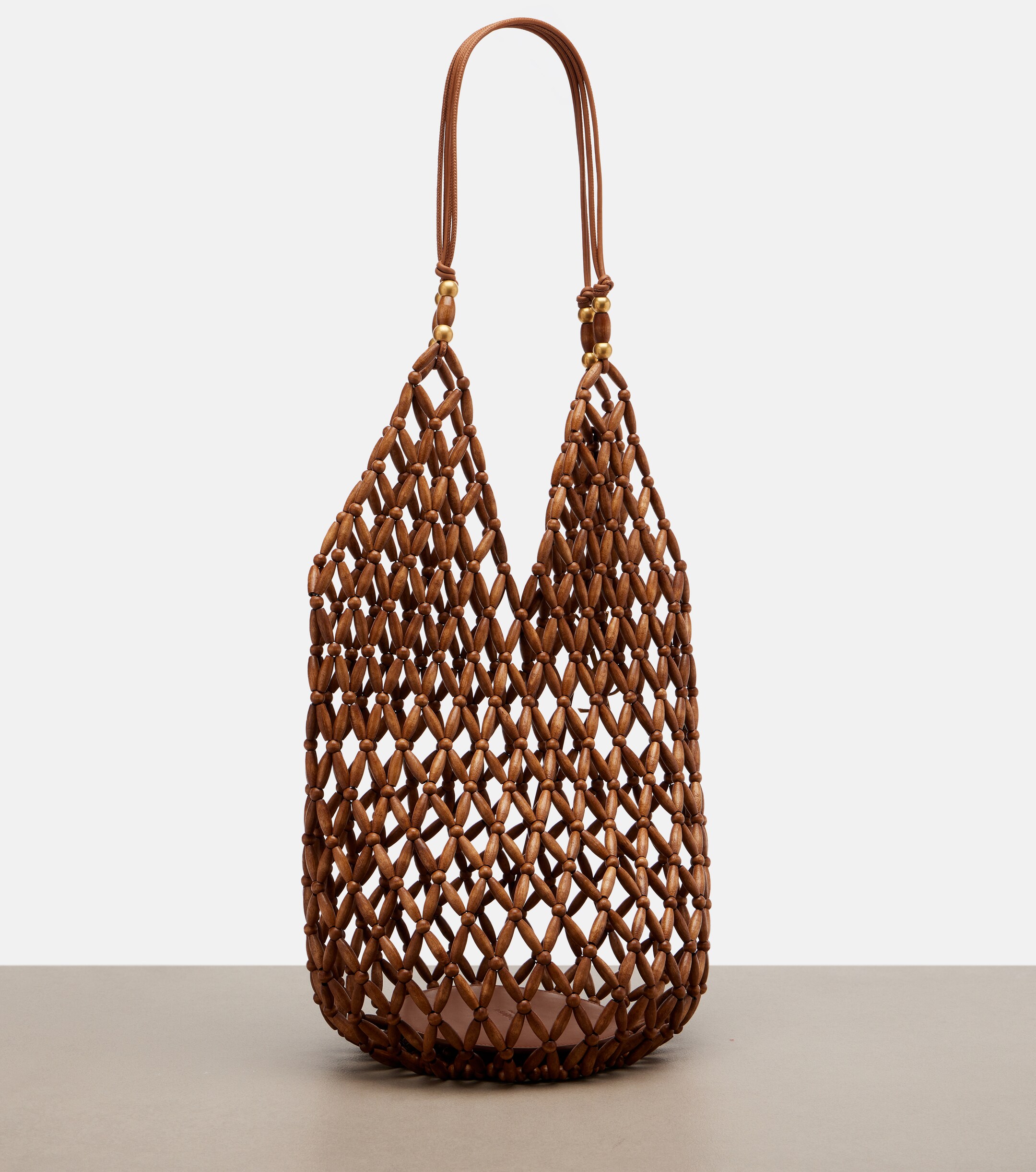 Saint Laurent Supple beaded tote bag
