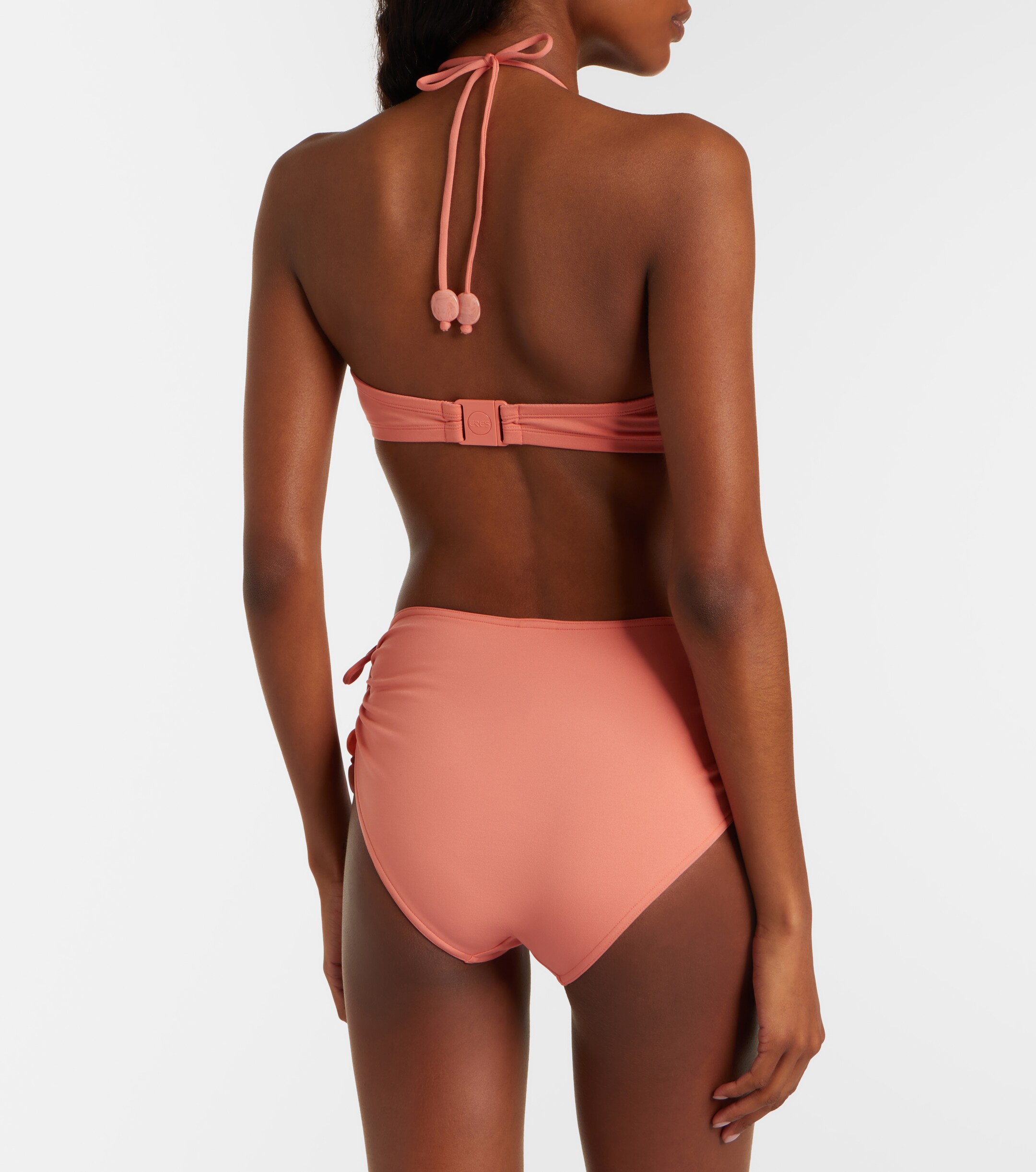 Eres Eres Lana beaded bikini top