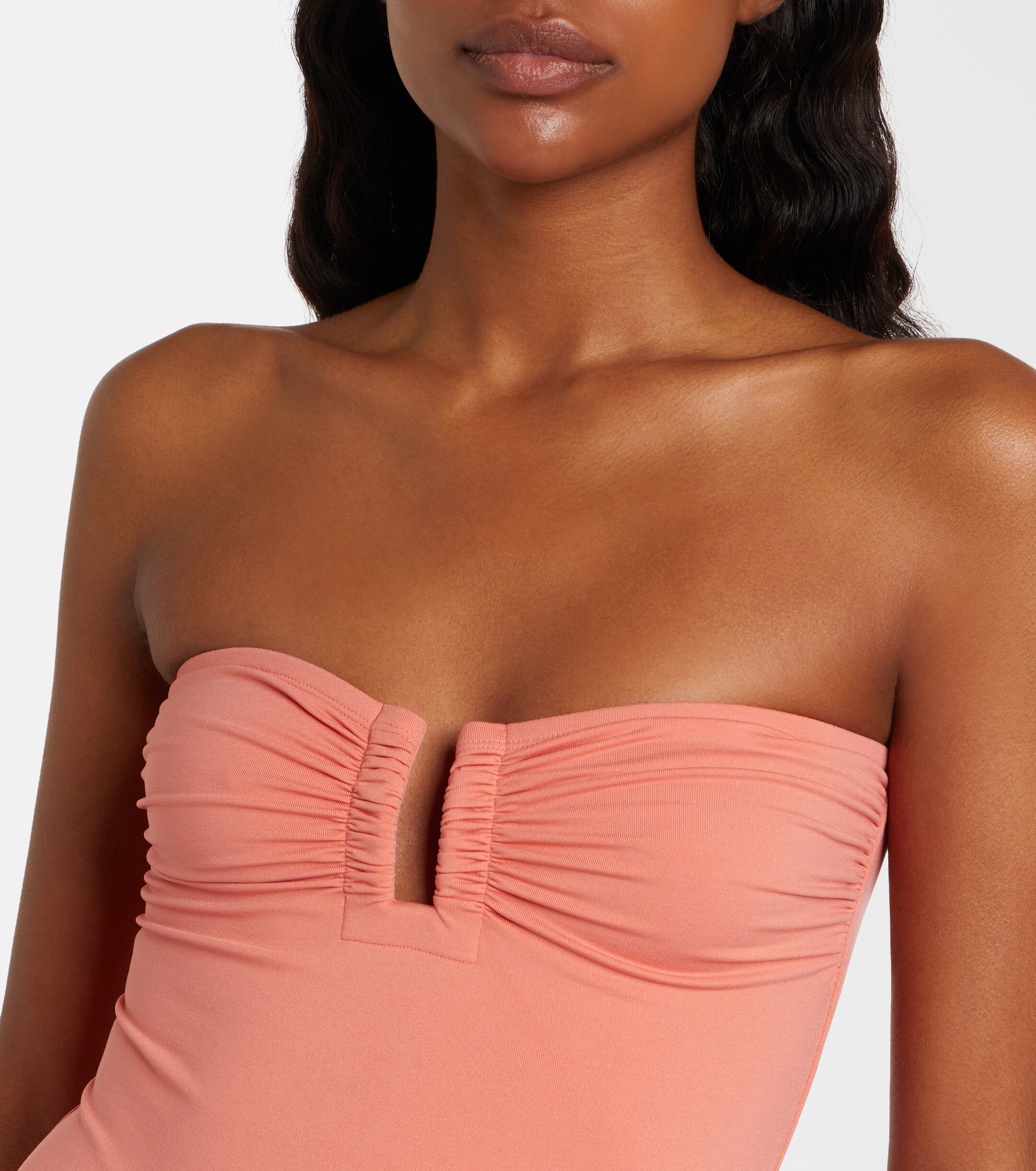 Eres Eres Cassiopée gathered swimsuit