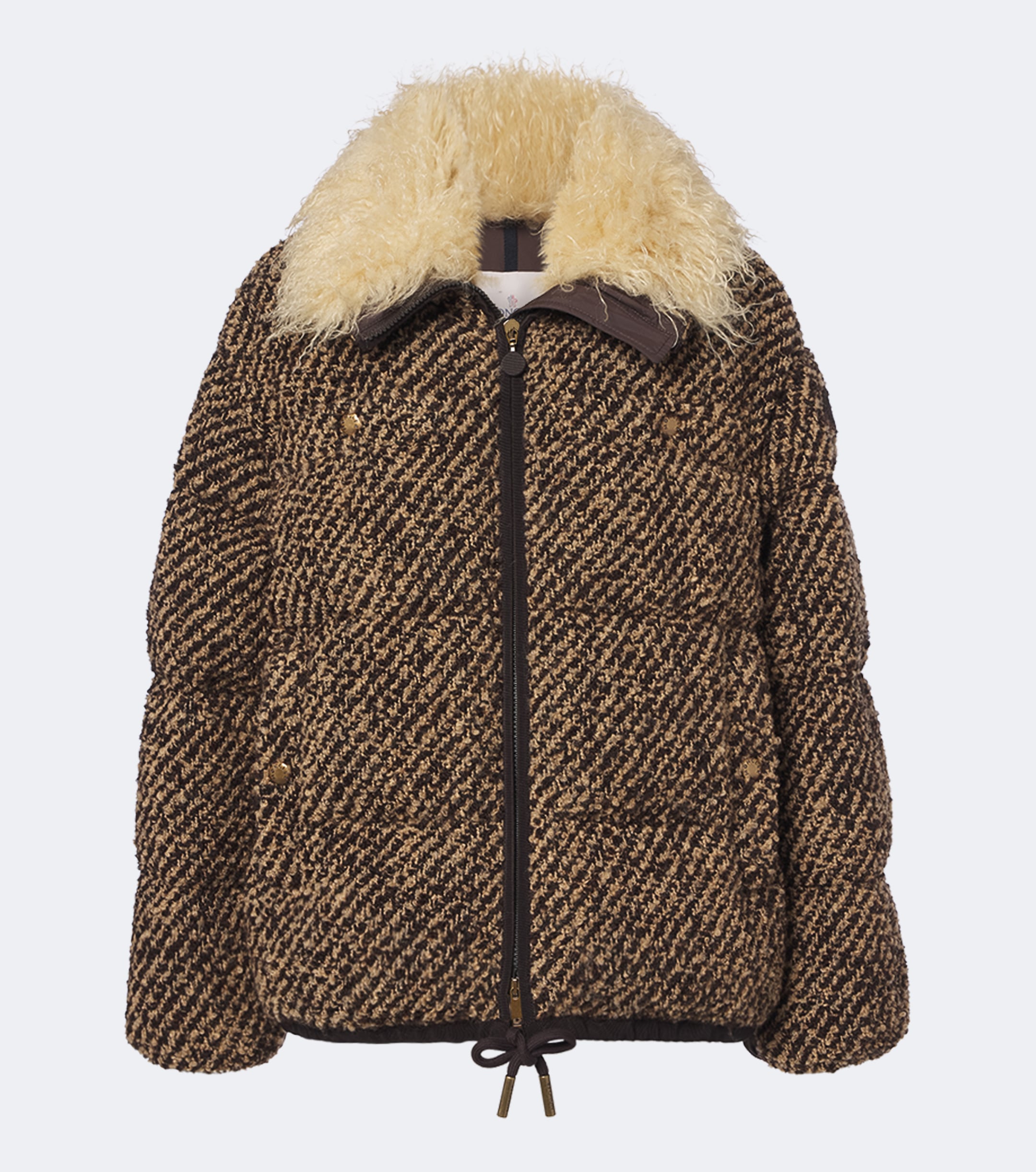 Moncler Moncler Dynamique bouclé down jacket