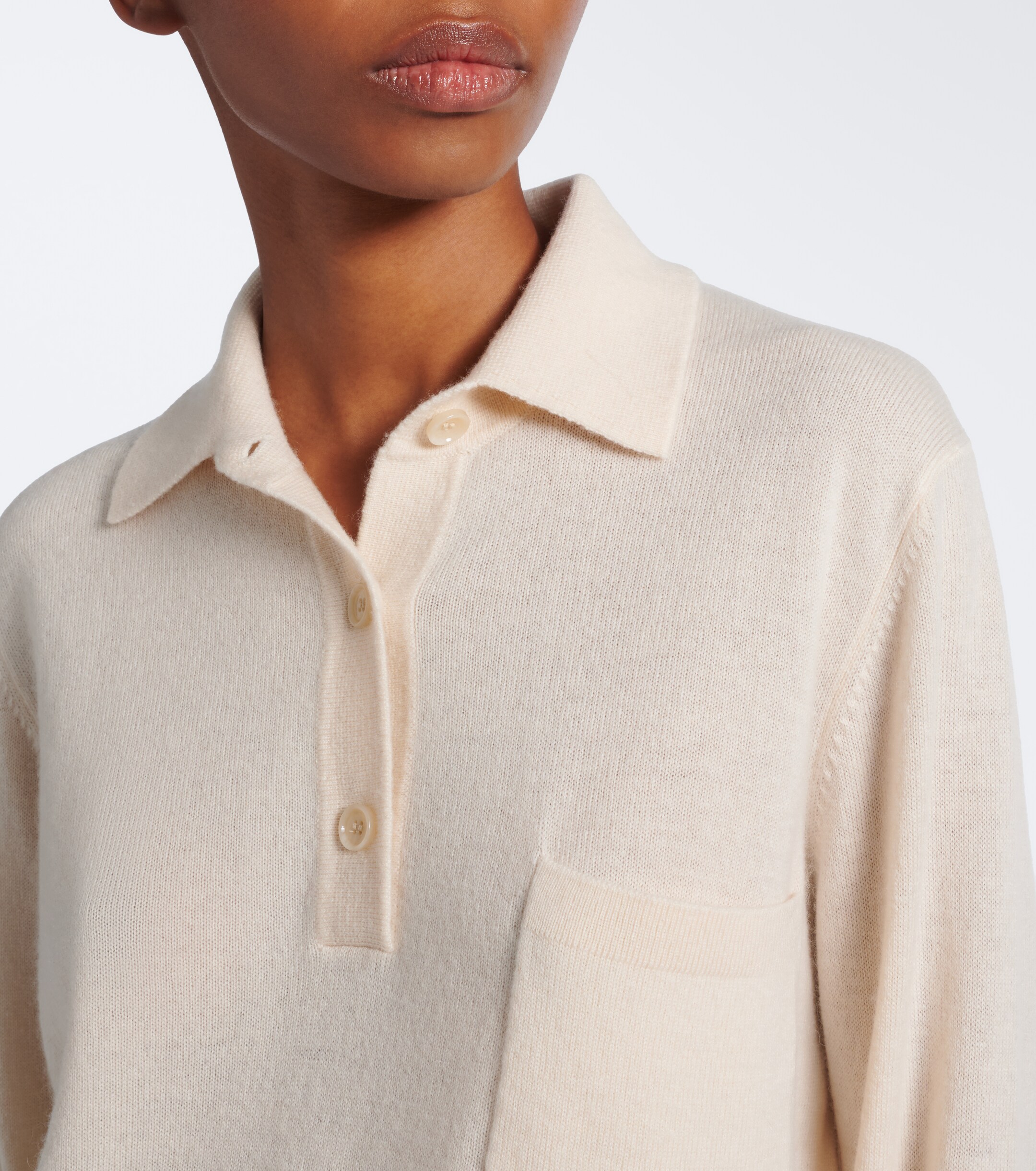 Jardin des Orangers Jardin des Orangers Wool and cashmere polo sweater