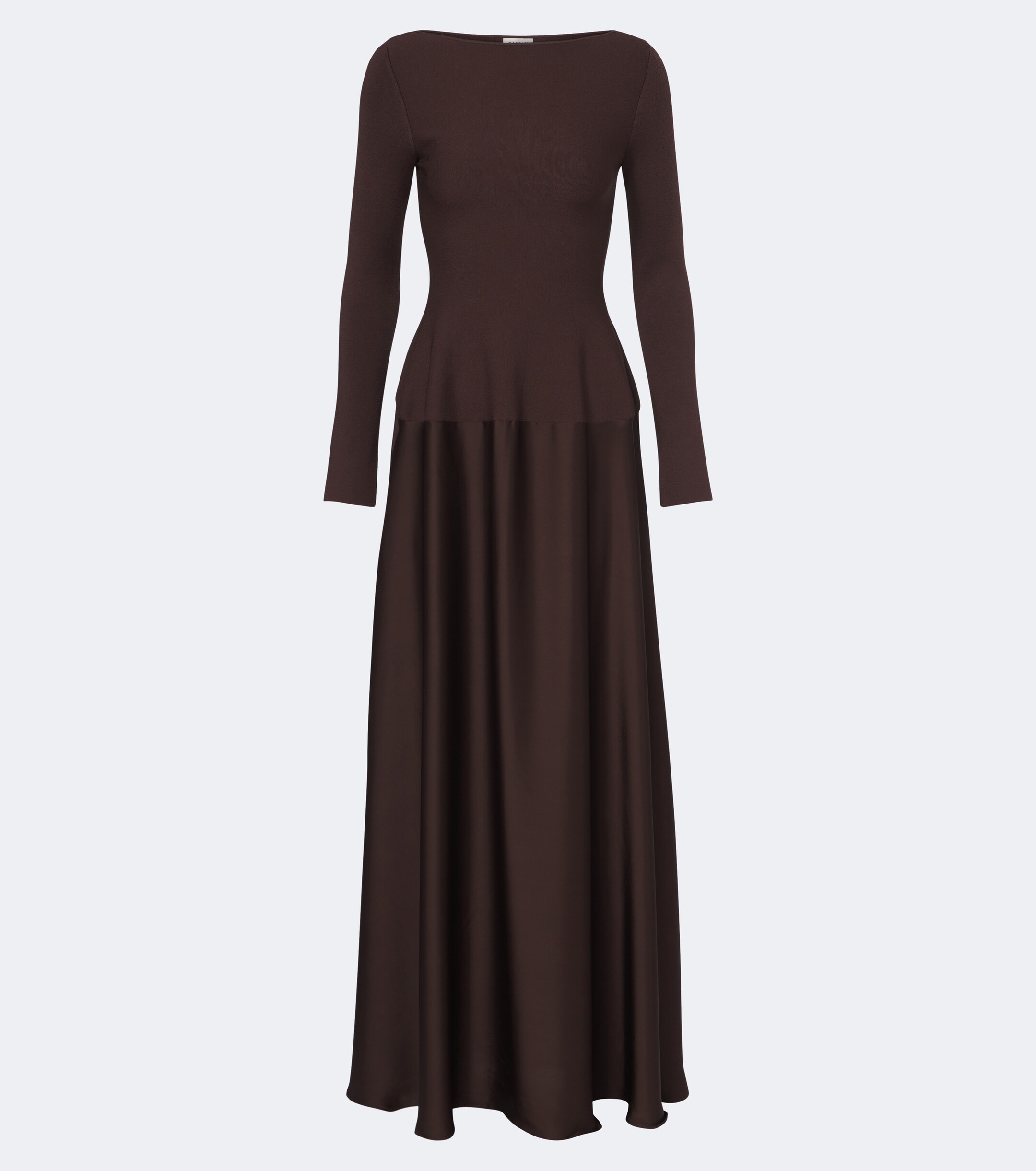 SIMKHAI Simkhai Paola knitted satin gown