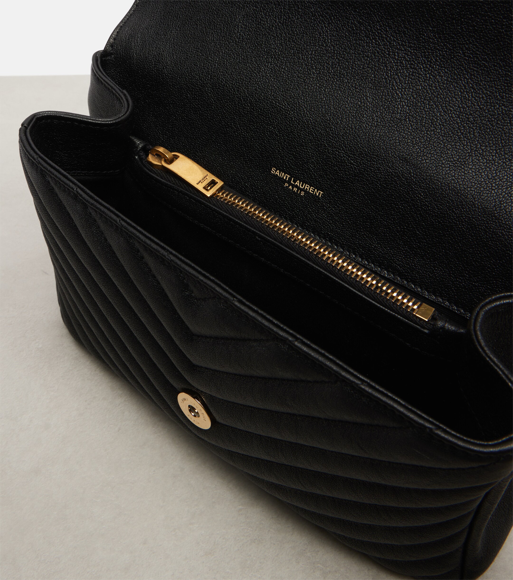 Saint Laurent Collège Medium leather shoulder bag
