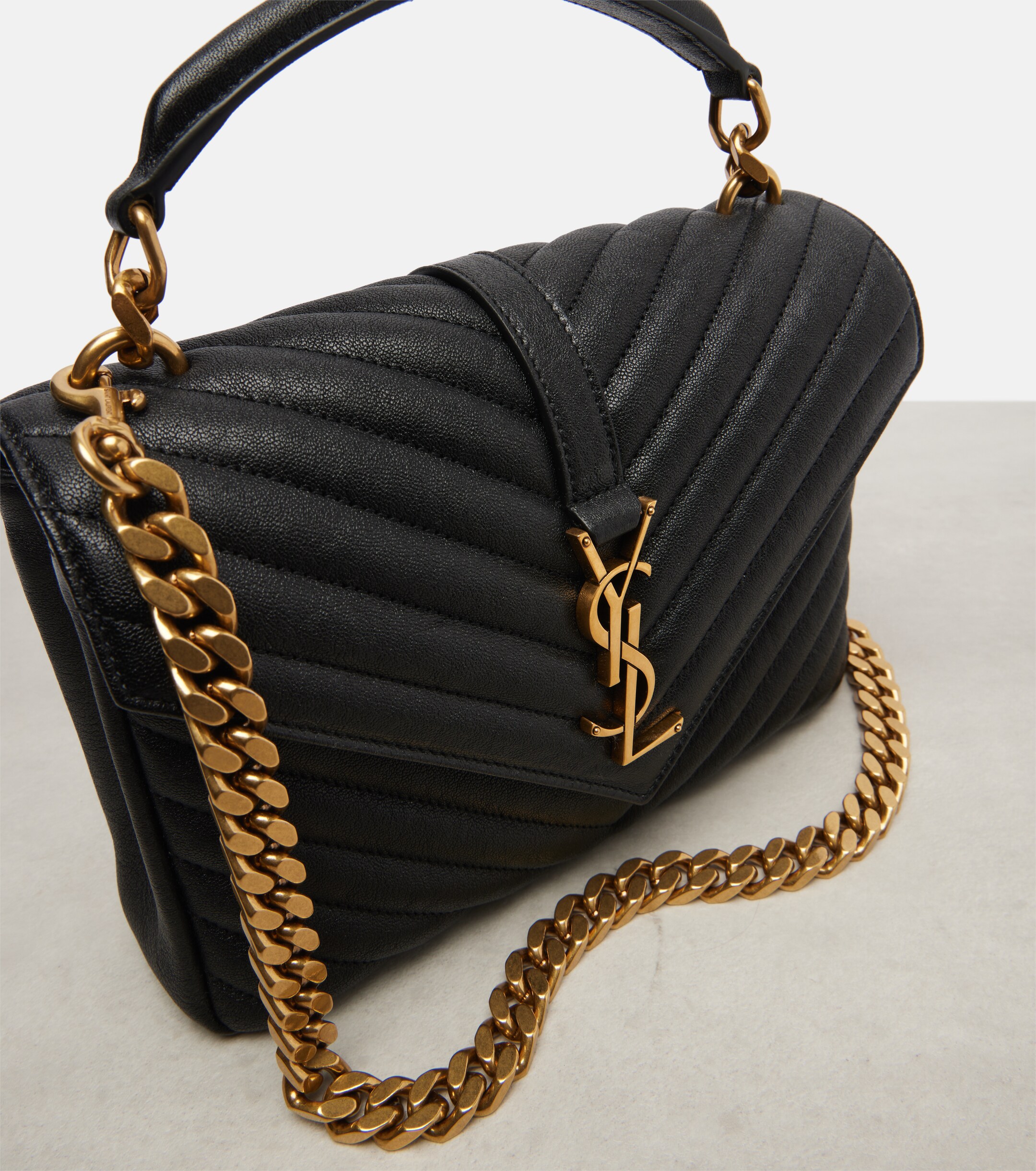 Saint Laurent Collège Medium leather shoulder bag