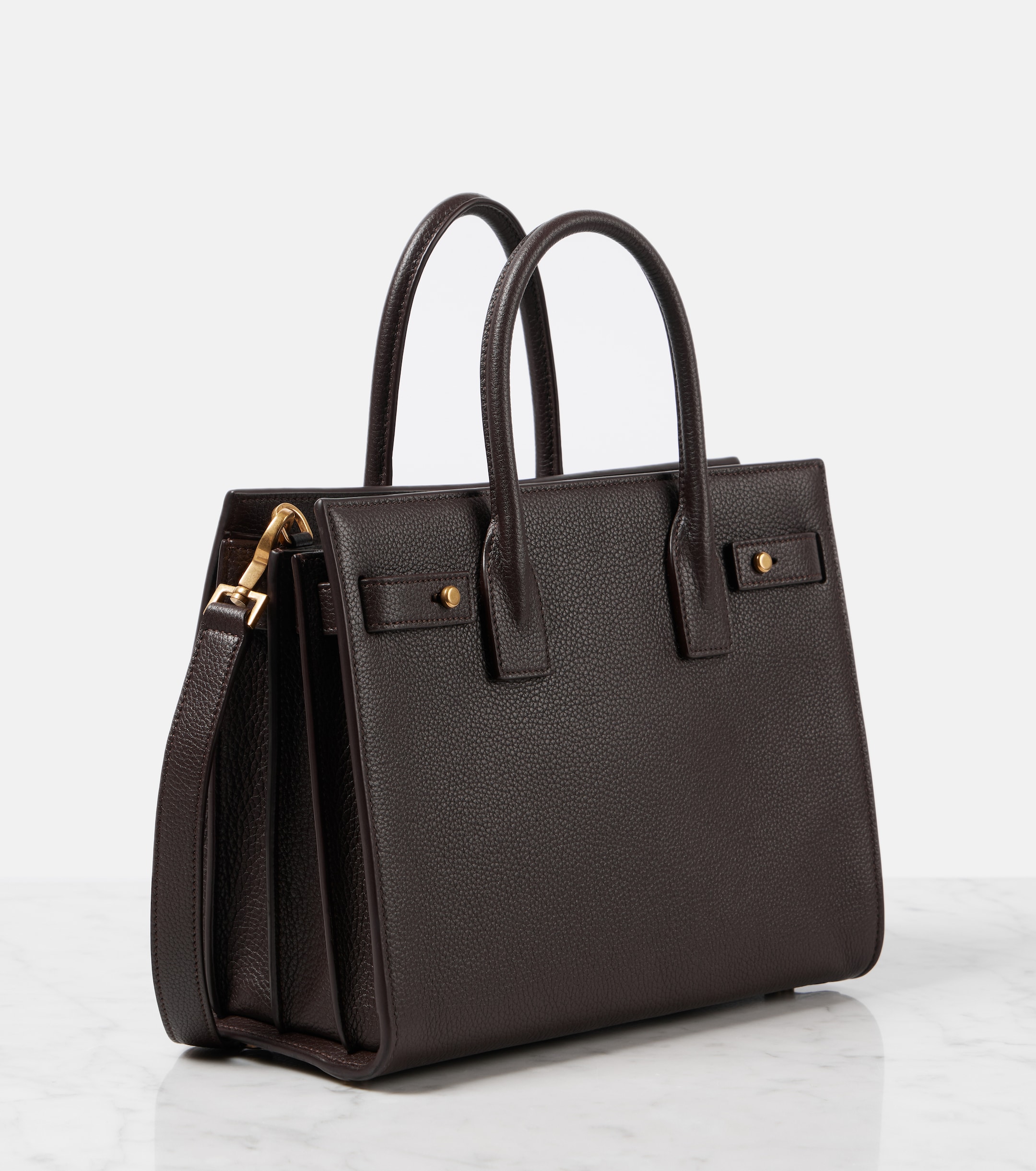 Saint Laurent Saint Laurent Sac De Jour Baby leather tote bag