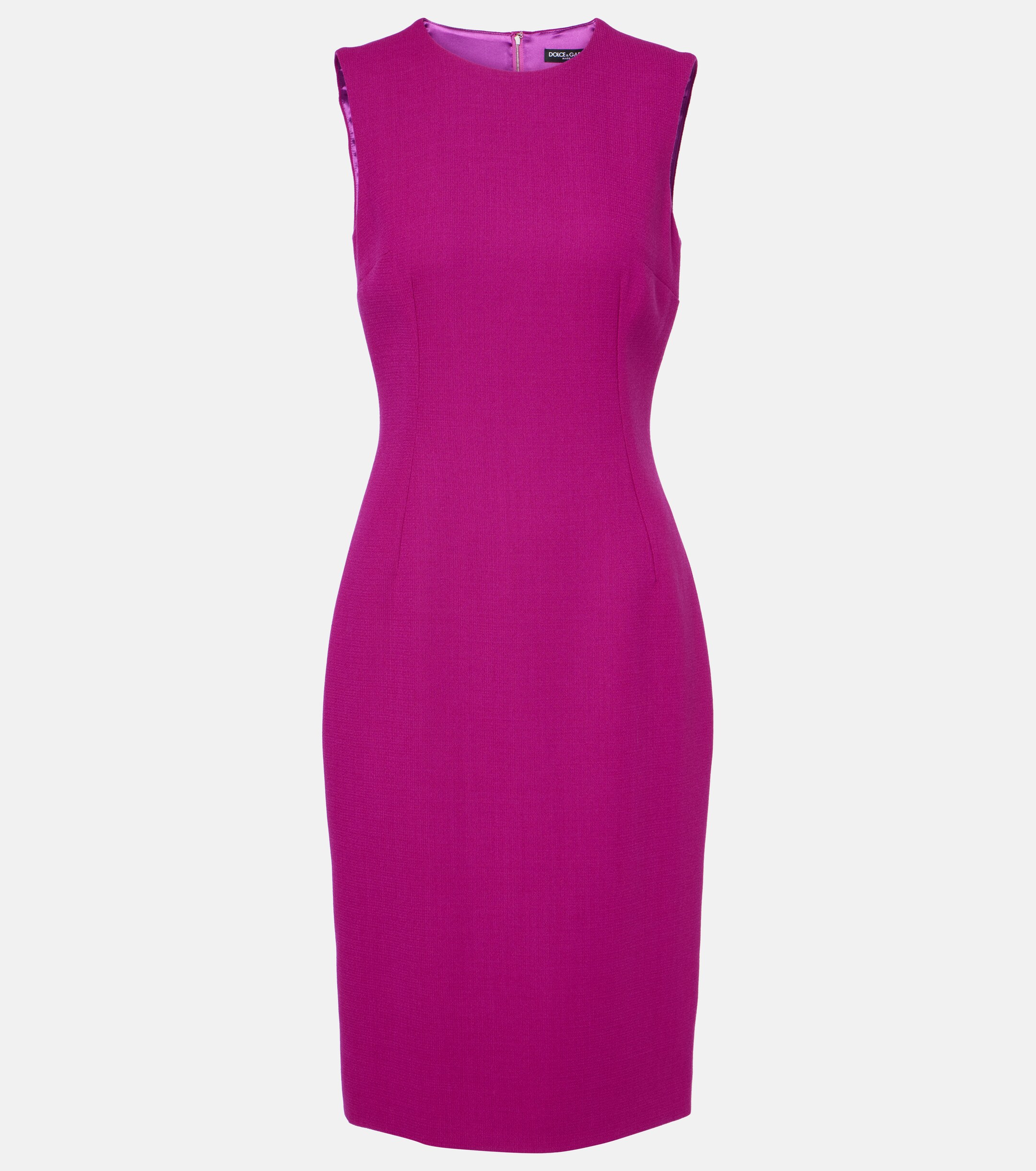 Dolce&Gabbana Wool crepe minidress