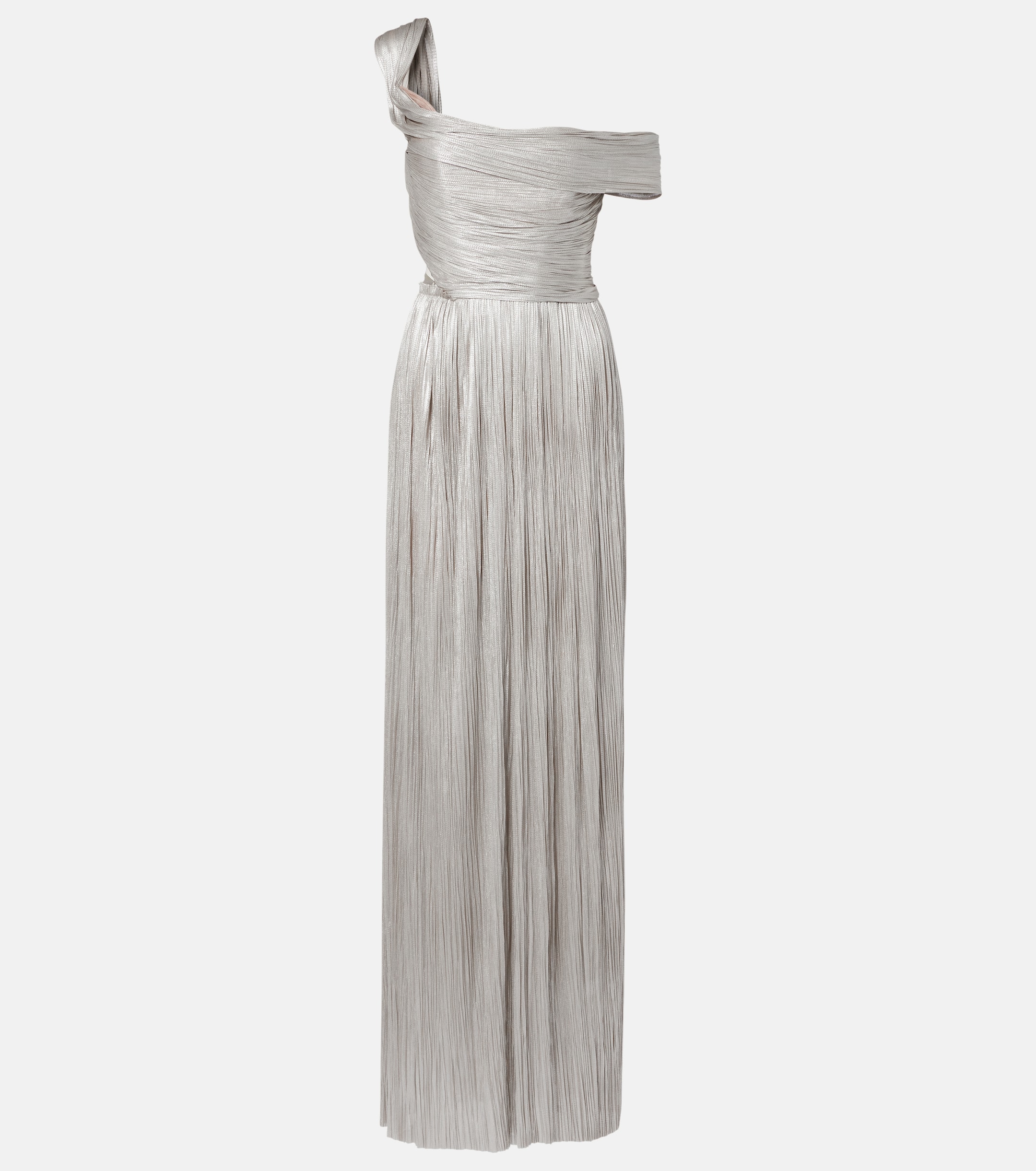 Maria Lucia Hohan Serene asymmetric silk mousseline gown