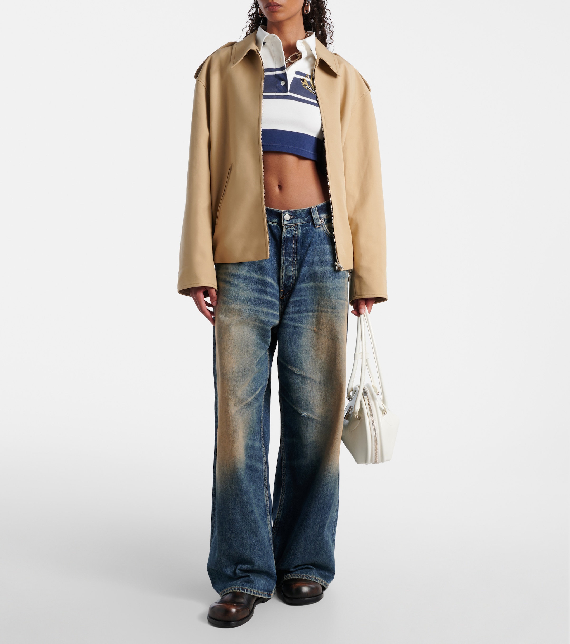 Acne Studios - Cotton satin jacket | Plush