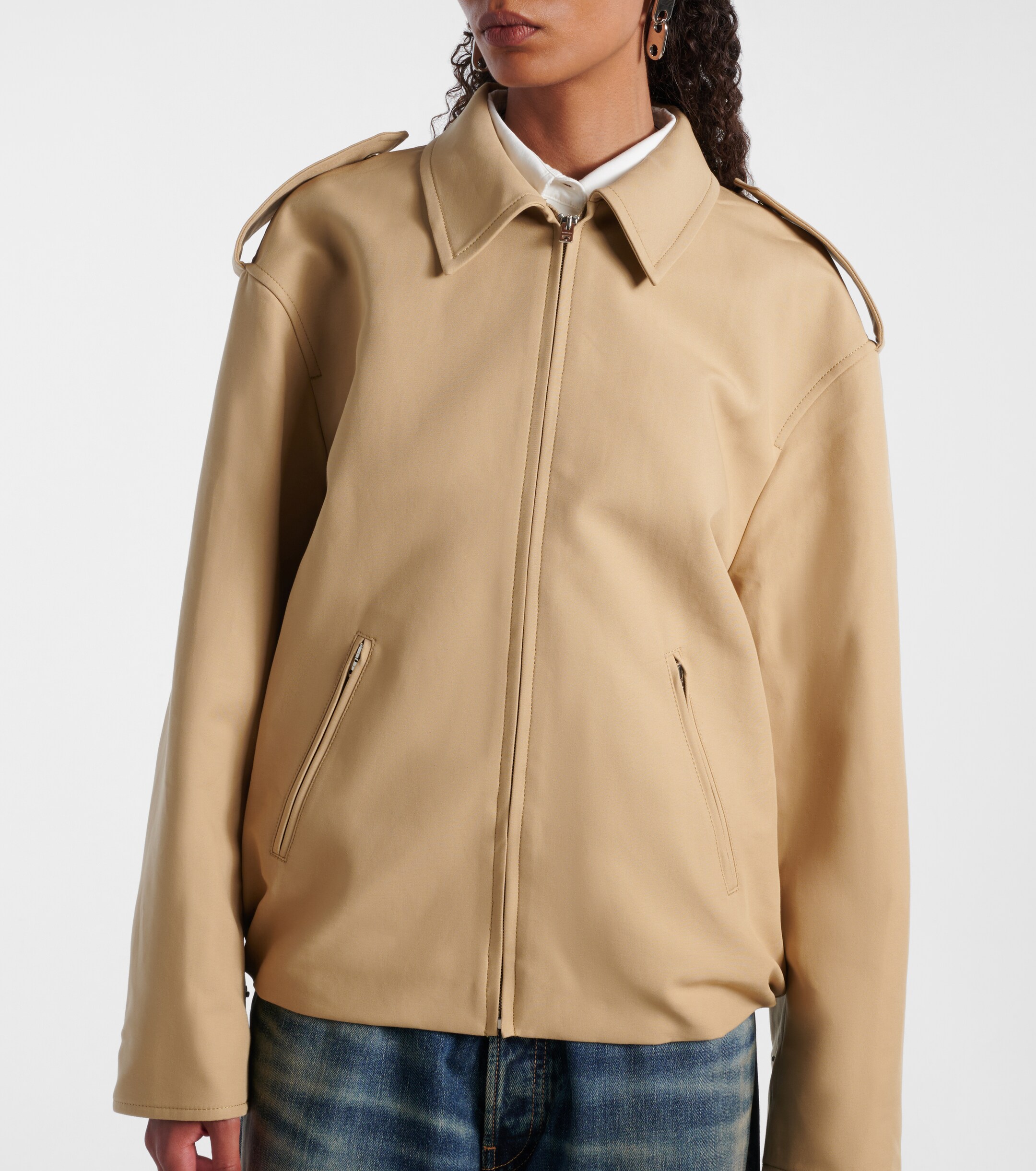 Acne Studios - Cotton satin jacket | Plush