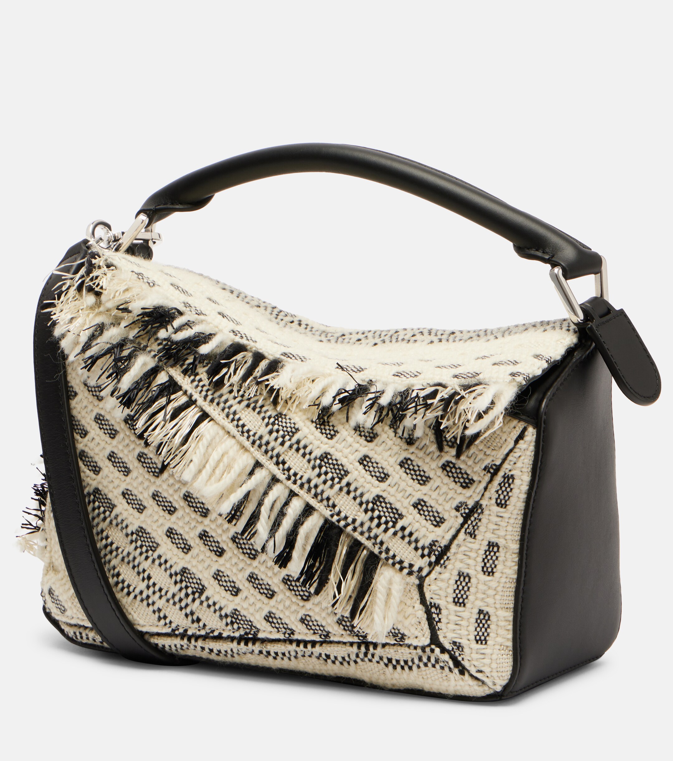 Loewe x Albers Puzzle Small leather top-handle bag