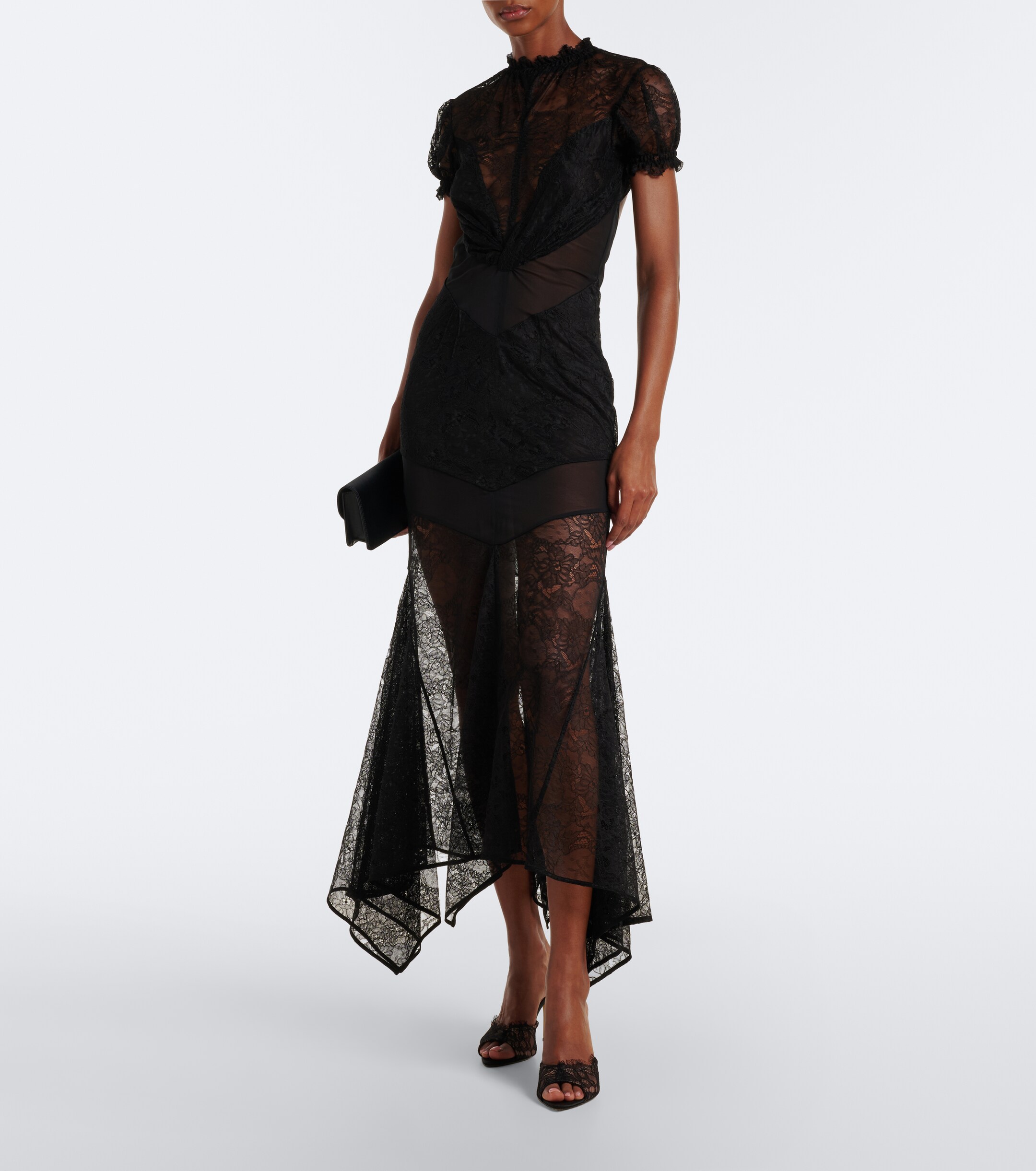 MACH & MACH Mach & Mach Devon lace mules