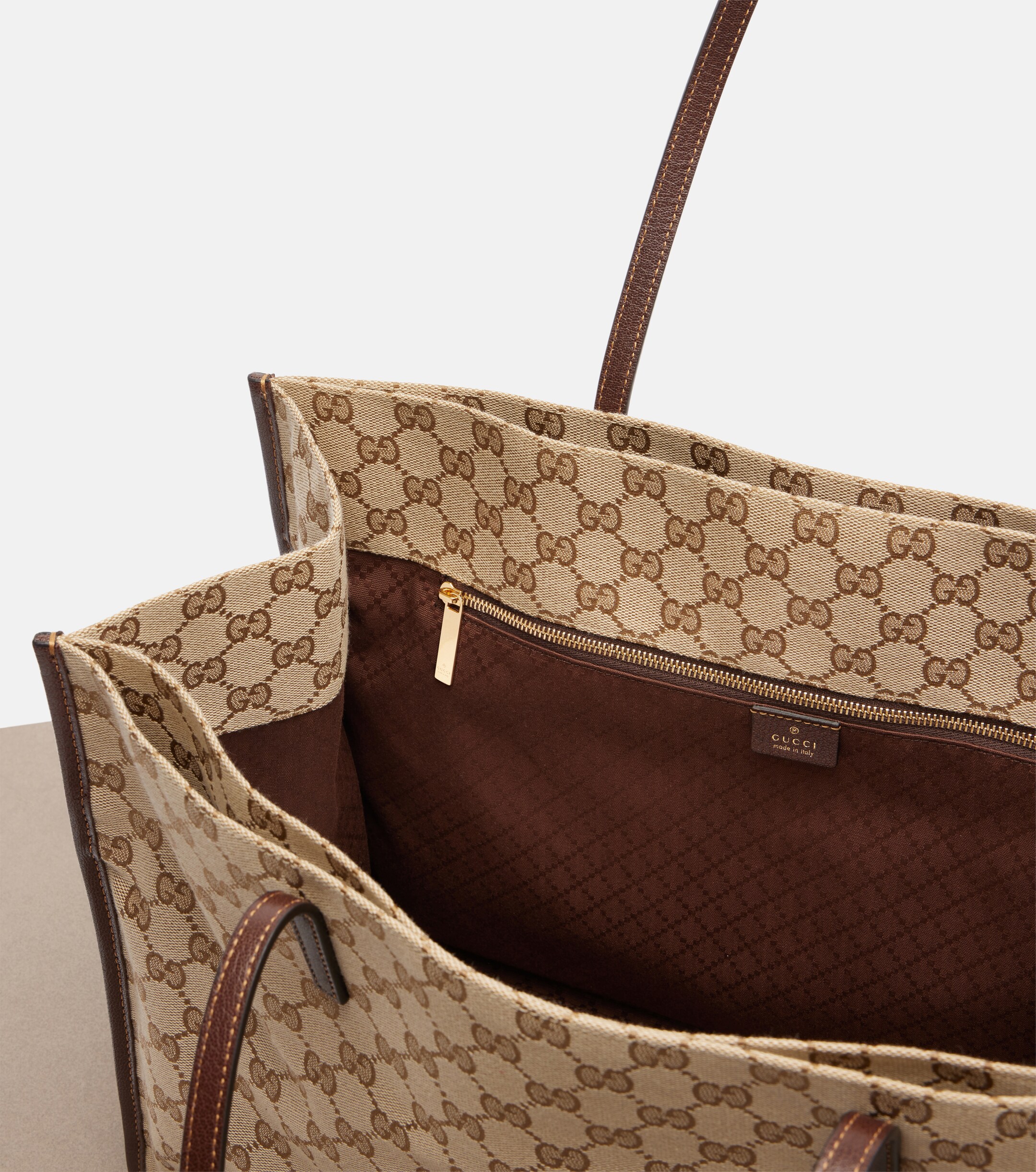 Gucci Large GG canvas shopper
