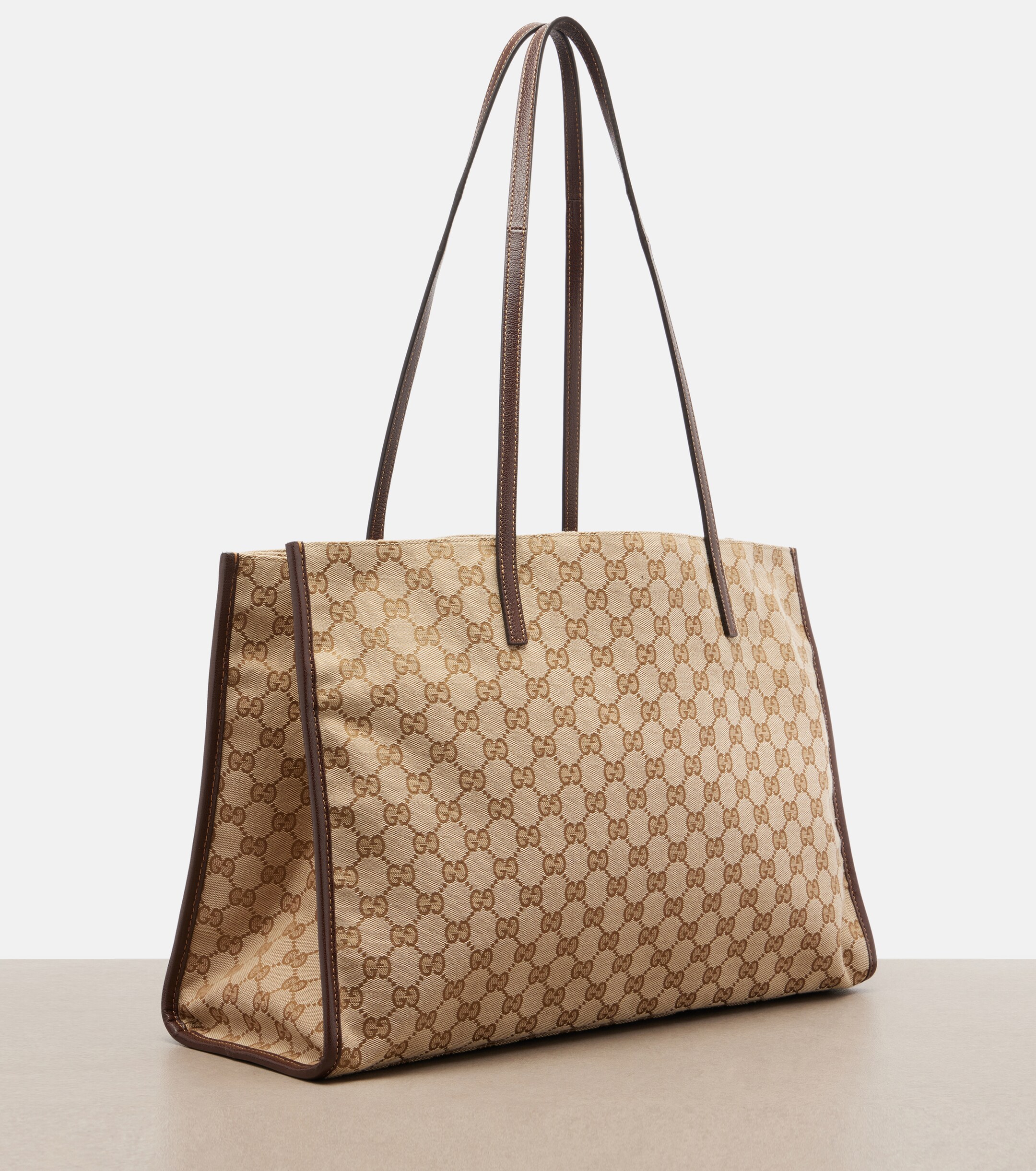 Gucci Large GG canvas shopper