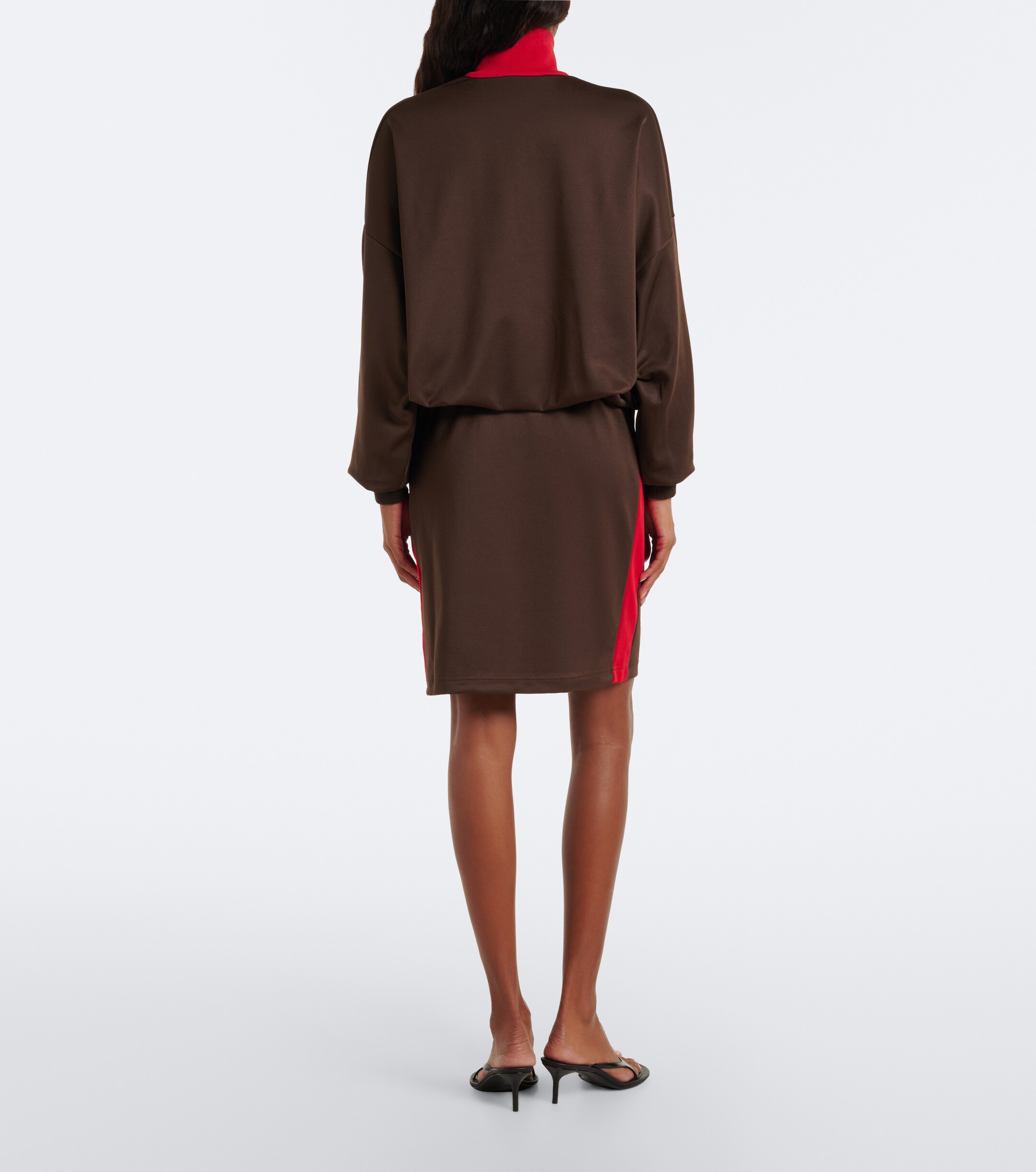 Coperni Coperni Jersey sweatshirt dress