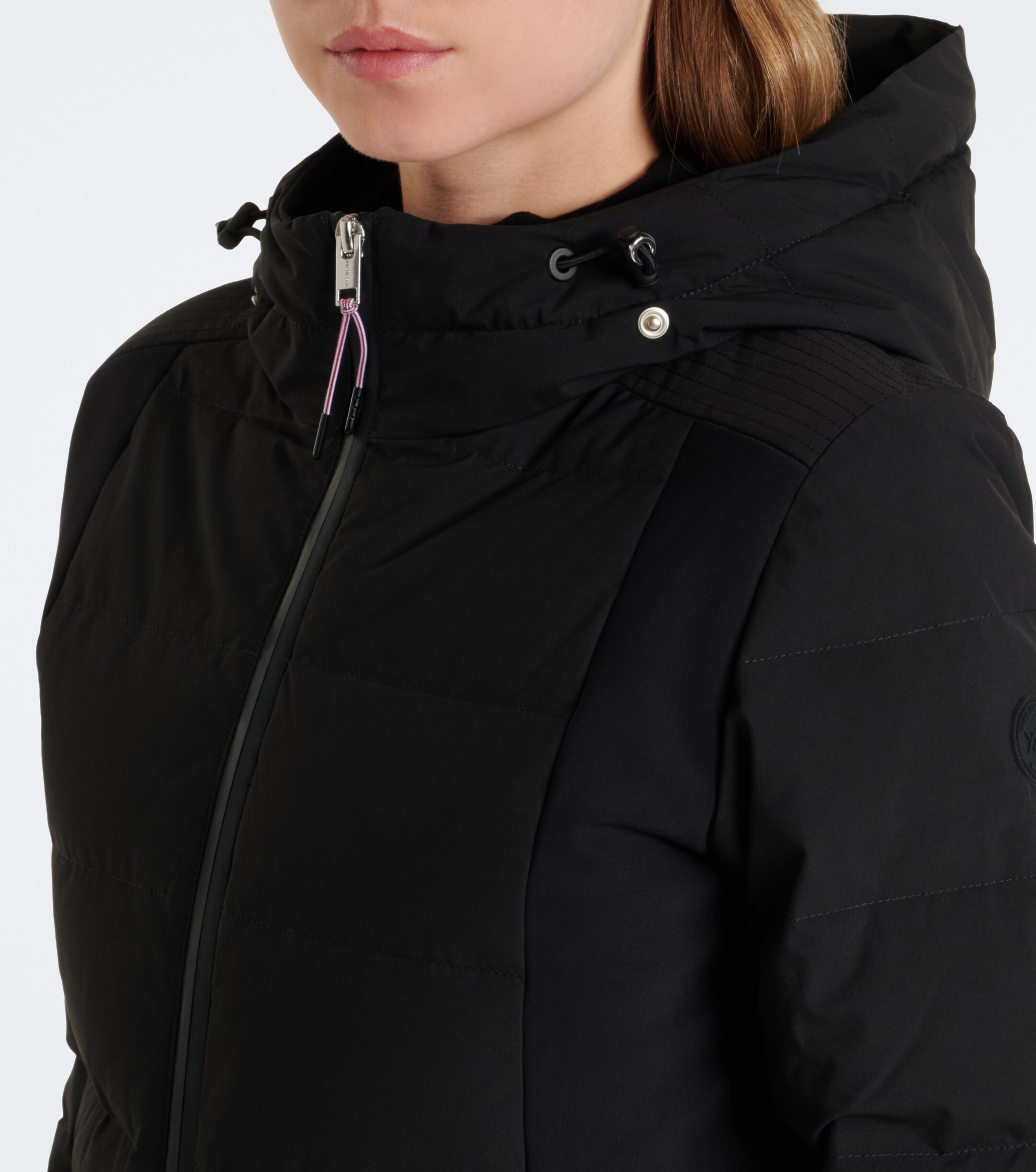 Yves Salomon Yves Salomon Belted shearling-trimmed ski jacket