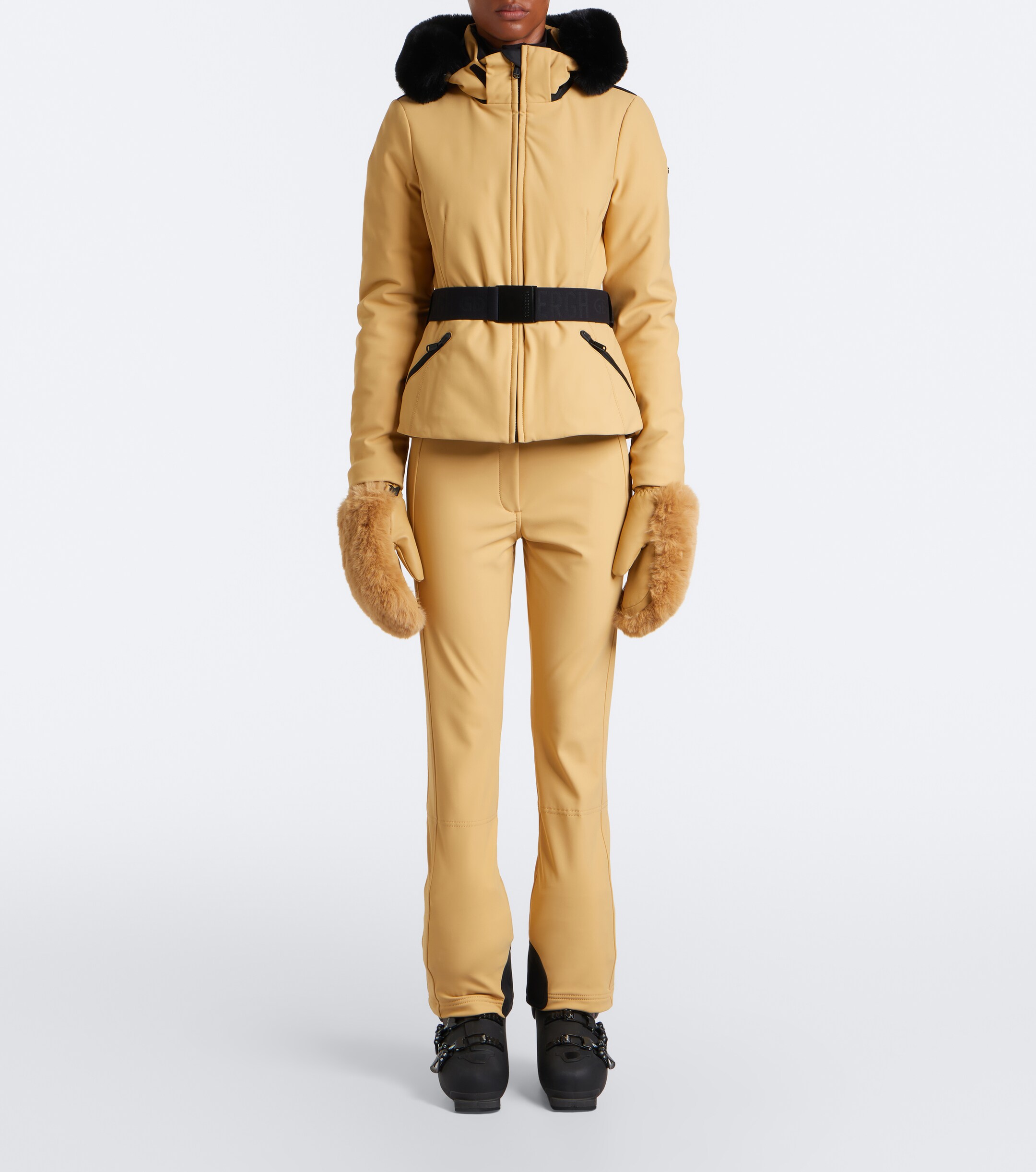 GOLDBERGH Goldbergh Hida belted ski jacket