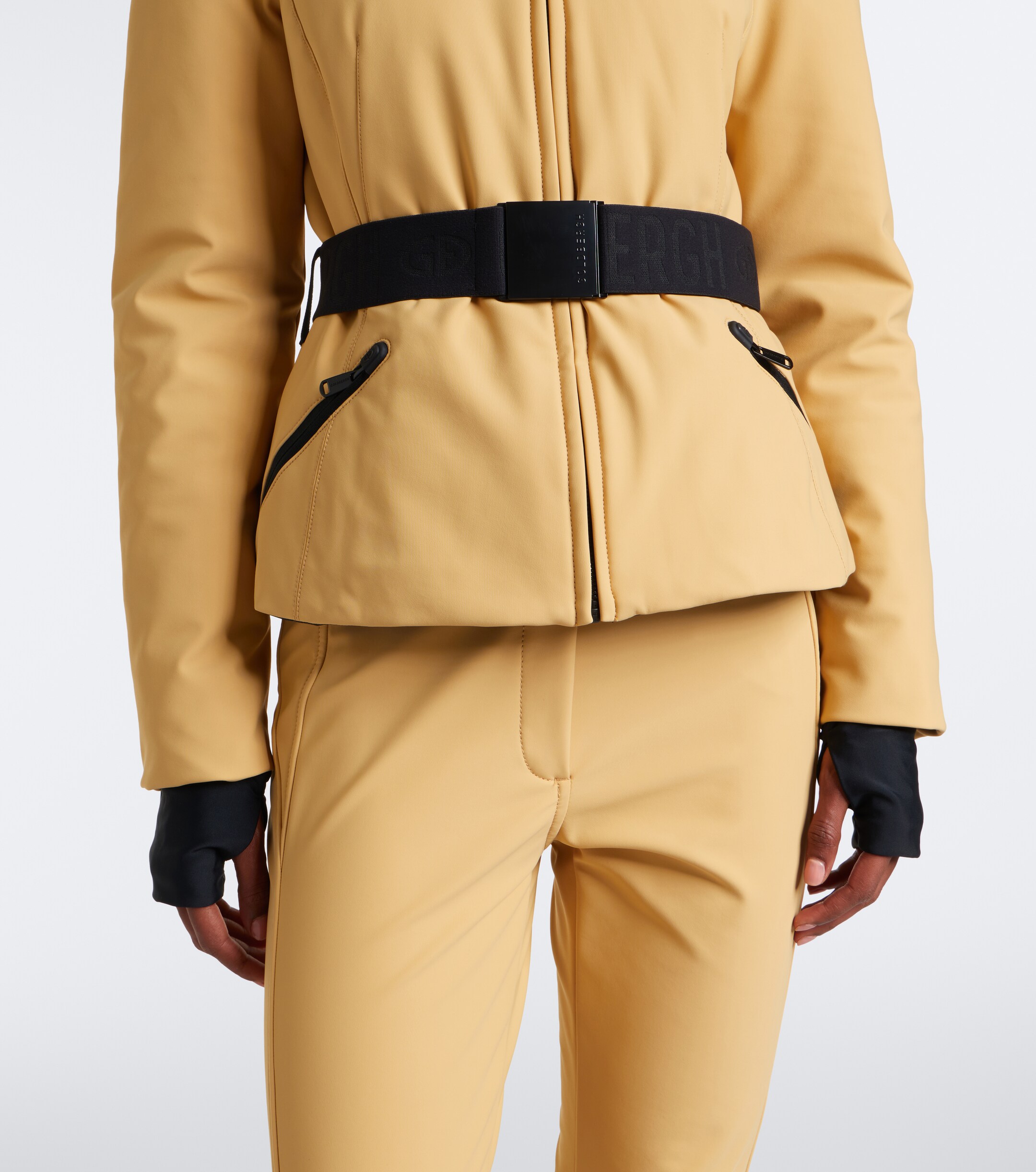 GOLDBERGH Goldbergh Hida belted ski jacket
