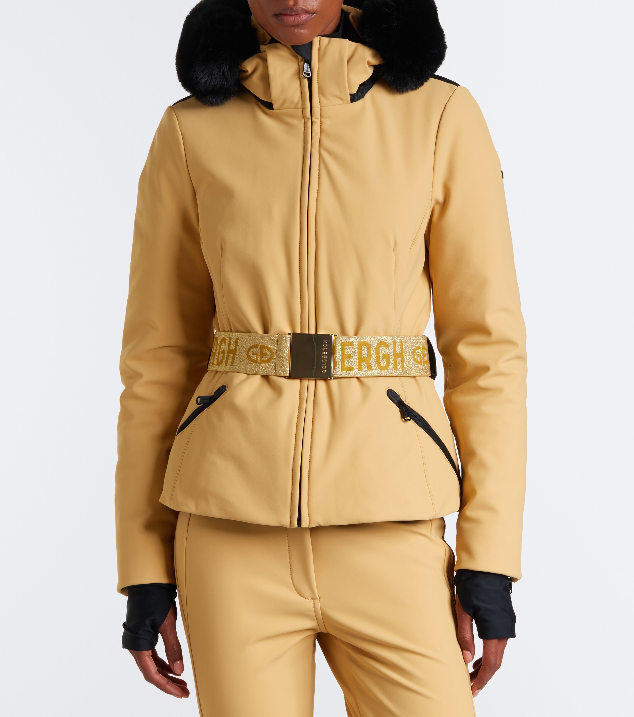 GOLDBERGH Goldbergh Hida belted ski jacket