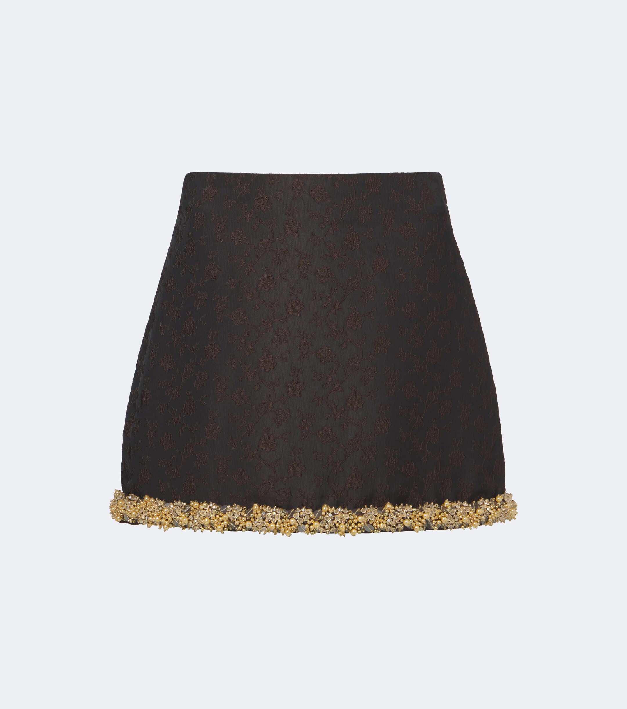 SIMKHAI Simkhai Idina embellished jacquard miniskirt