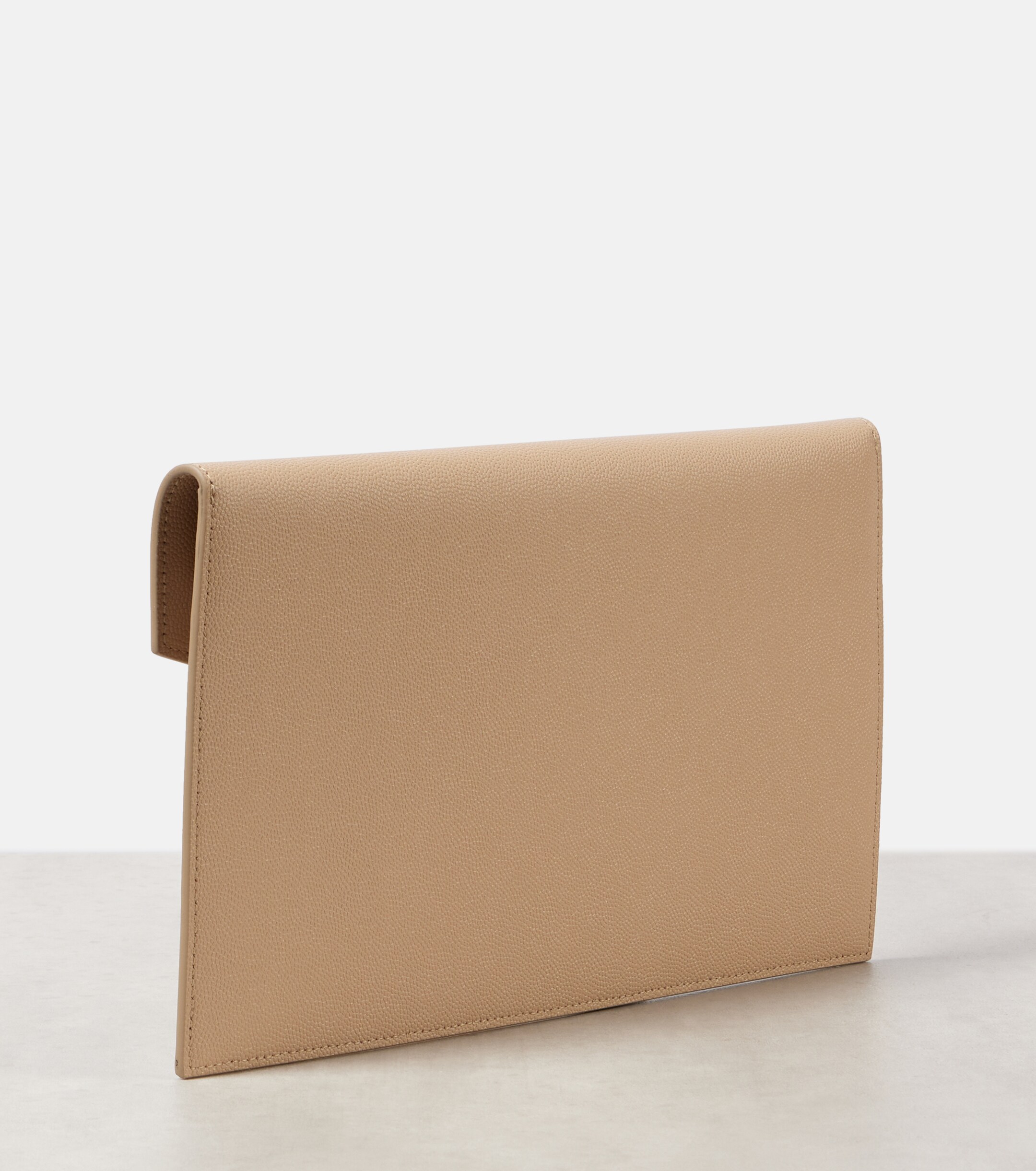 Saint Laurent Uptown leather clutch