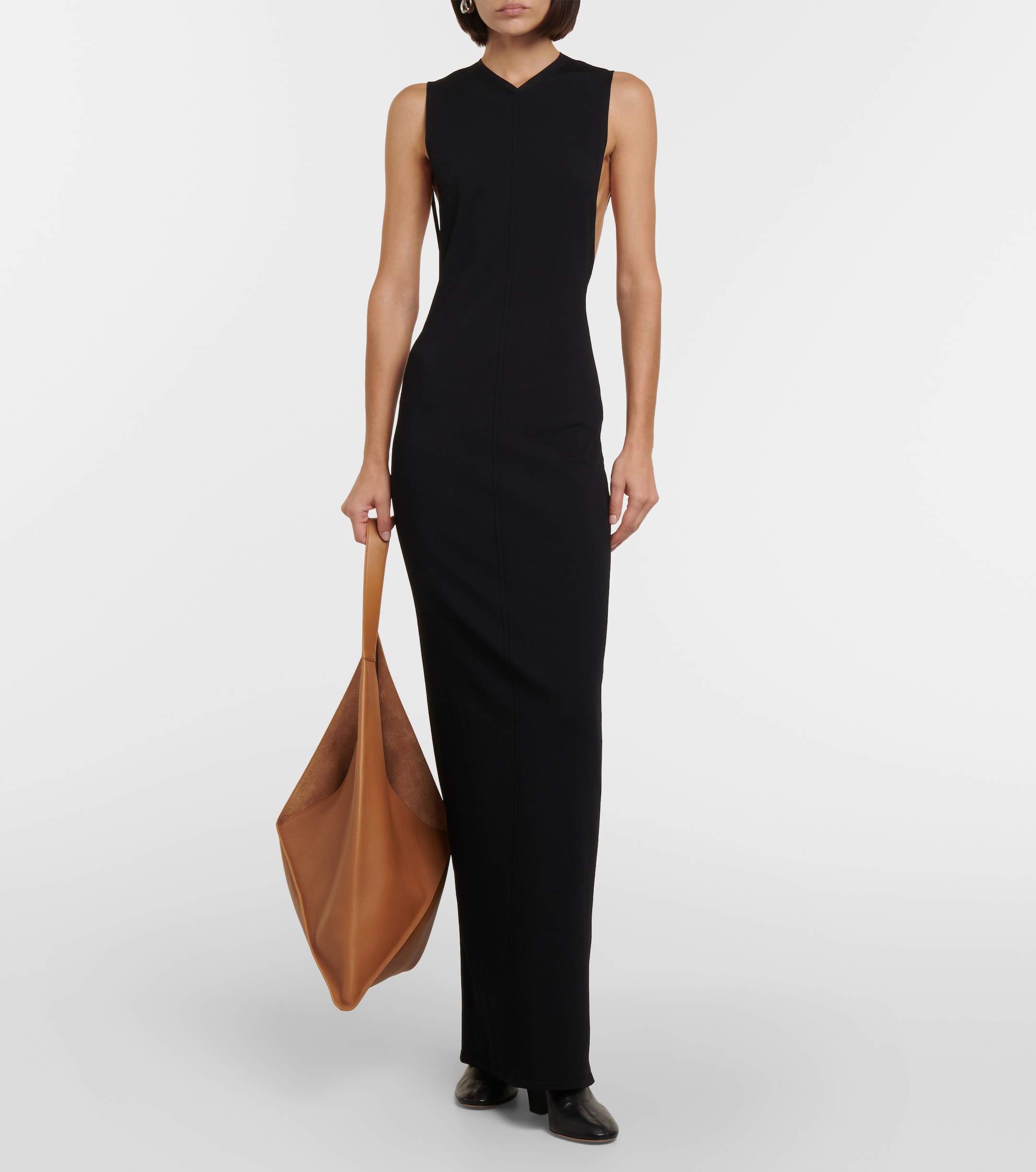 KHAITE Teri cutout maxi dress