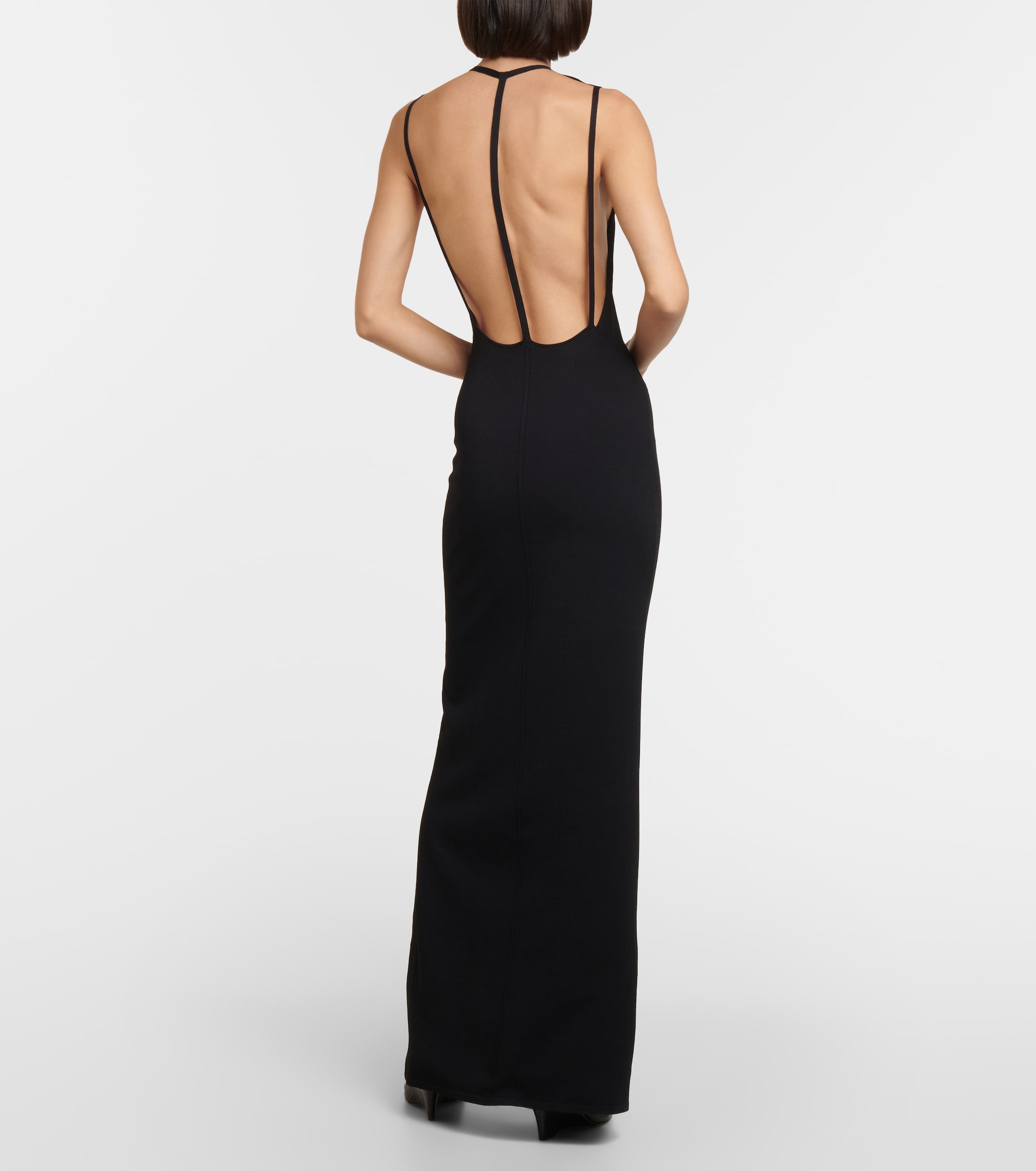 KHAITE Teri cutout maxi dress thumbnail