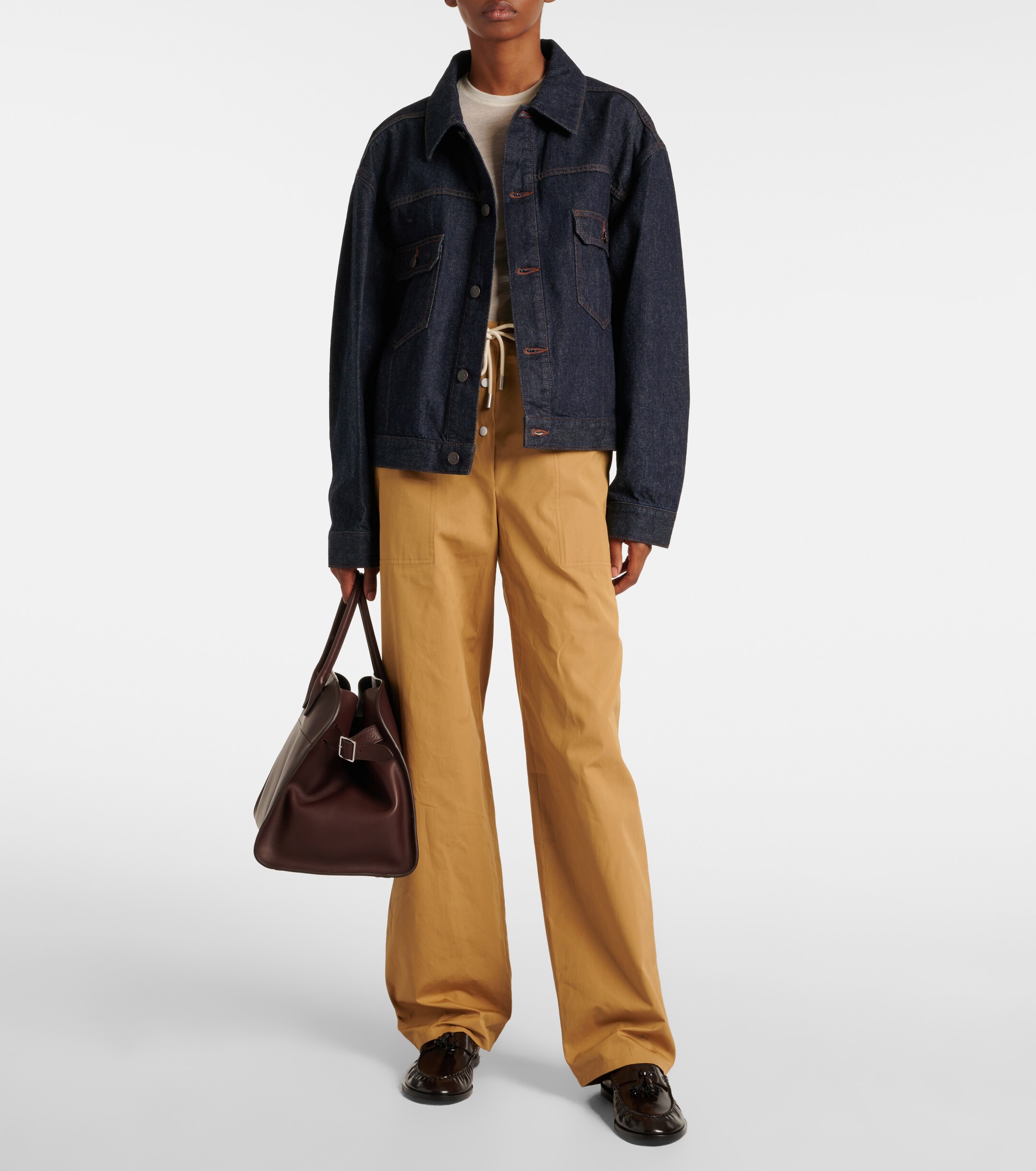 The Row - Ness cotton and cashmere jacket | Plush