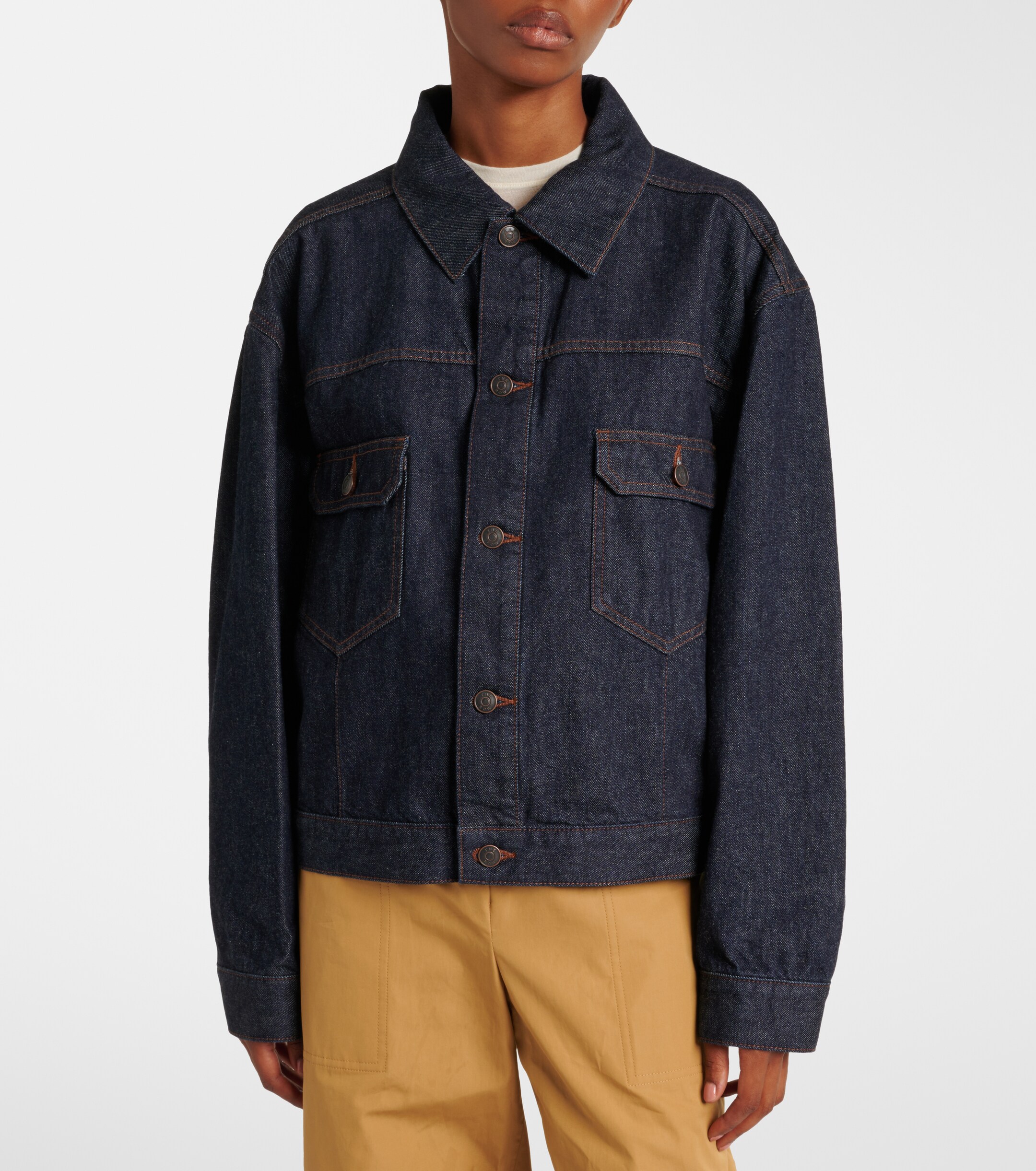 The Row - Ness cotton and cashmere jacket | Plush