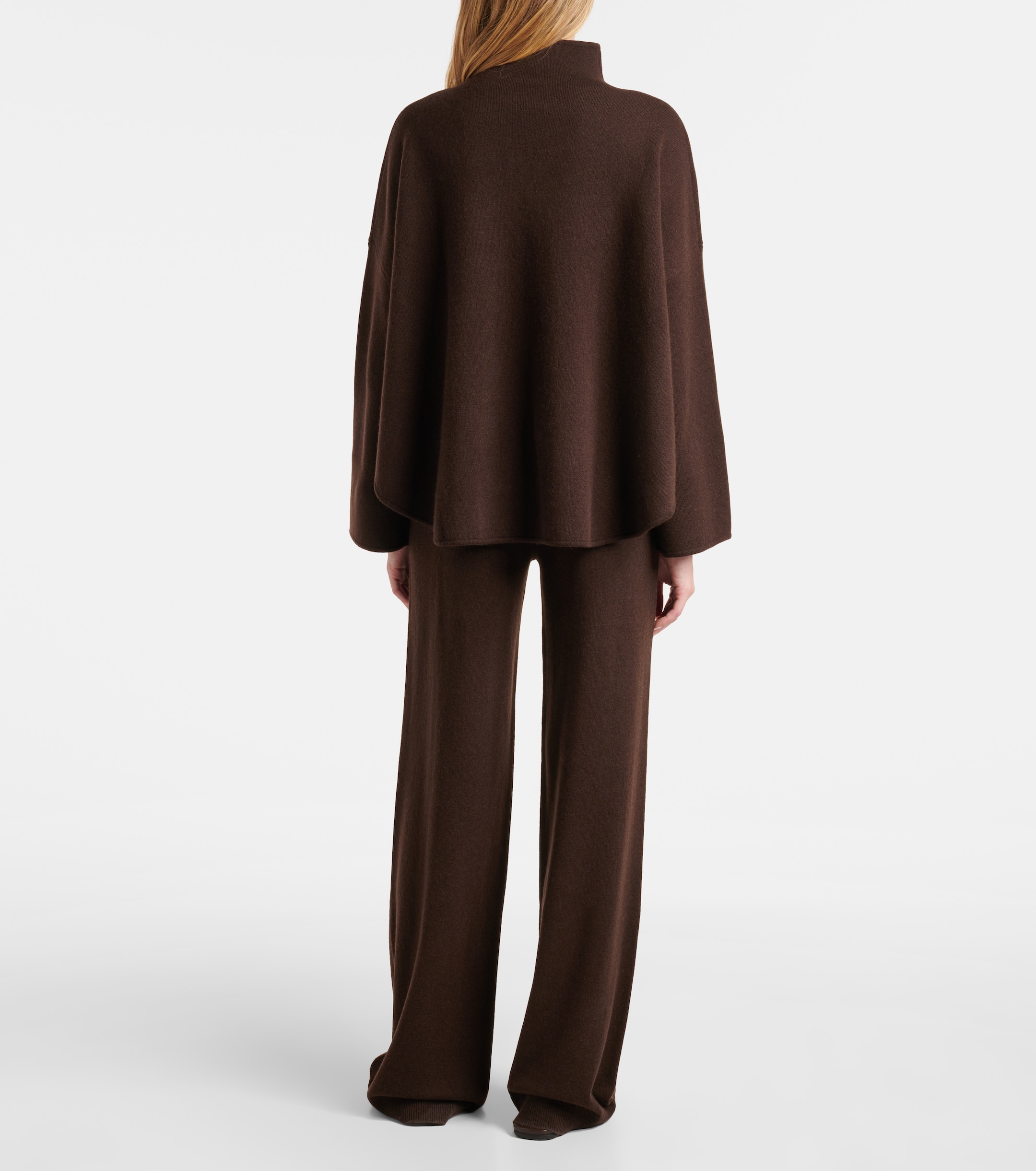 Jardin des Orangers Wool and cashmere turtleneck sweater