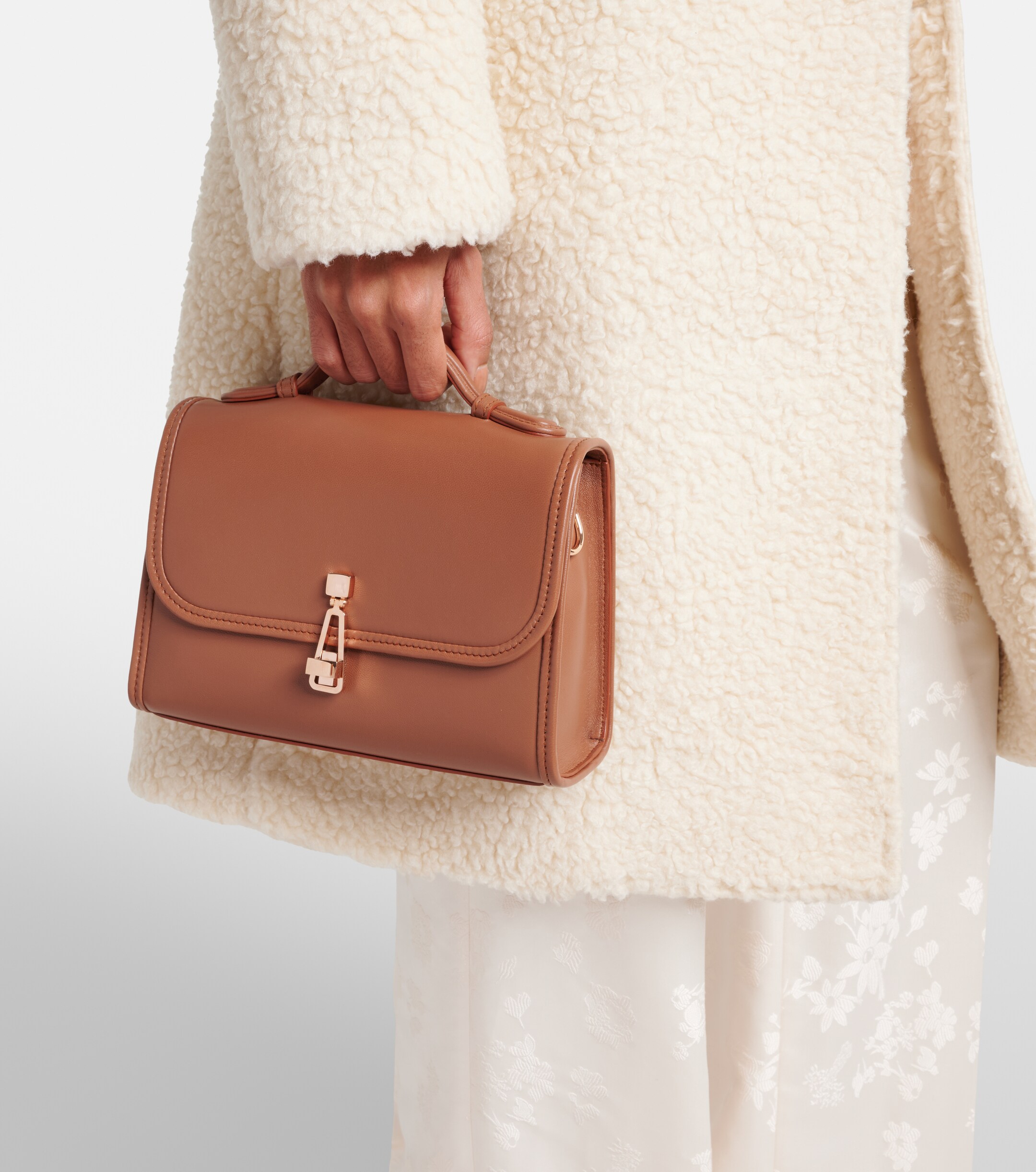 Gabriela Hearst Leonora Small leather crossbody bag