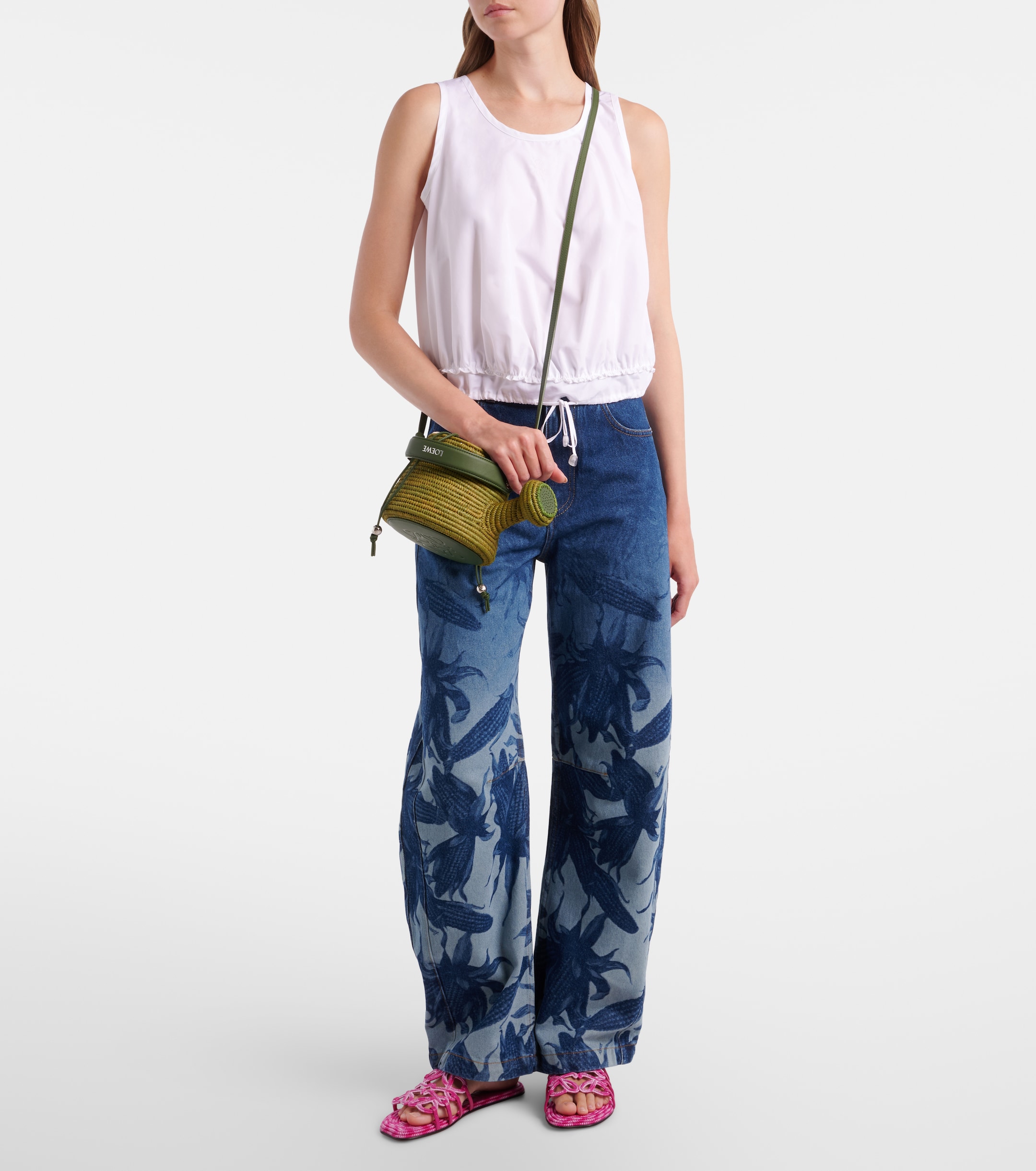Loewe Paula's Ibiza Watering Can bucket bag