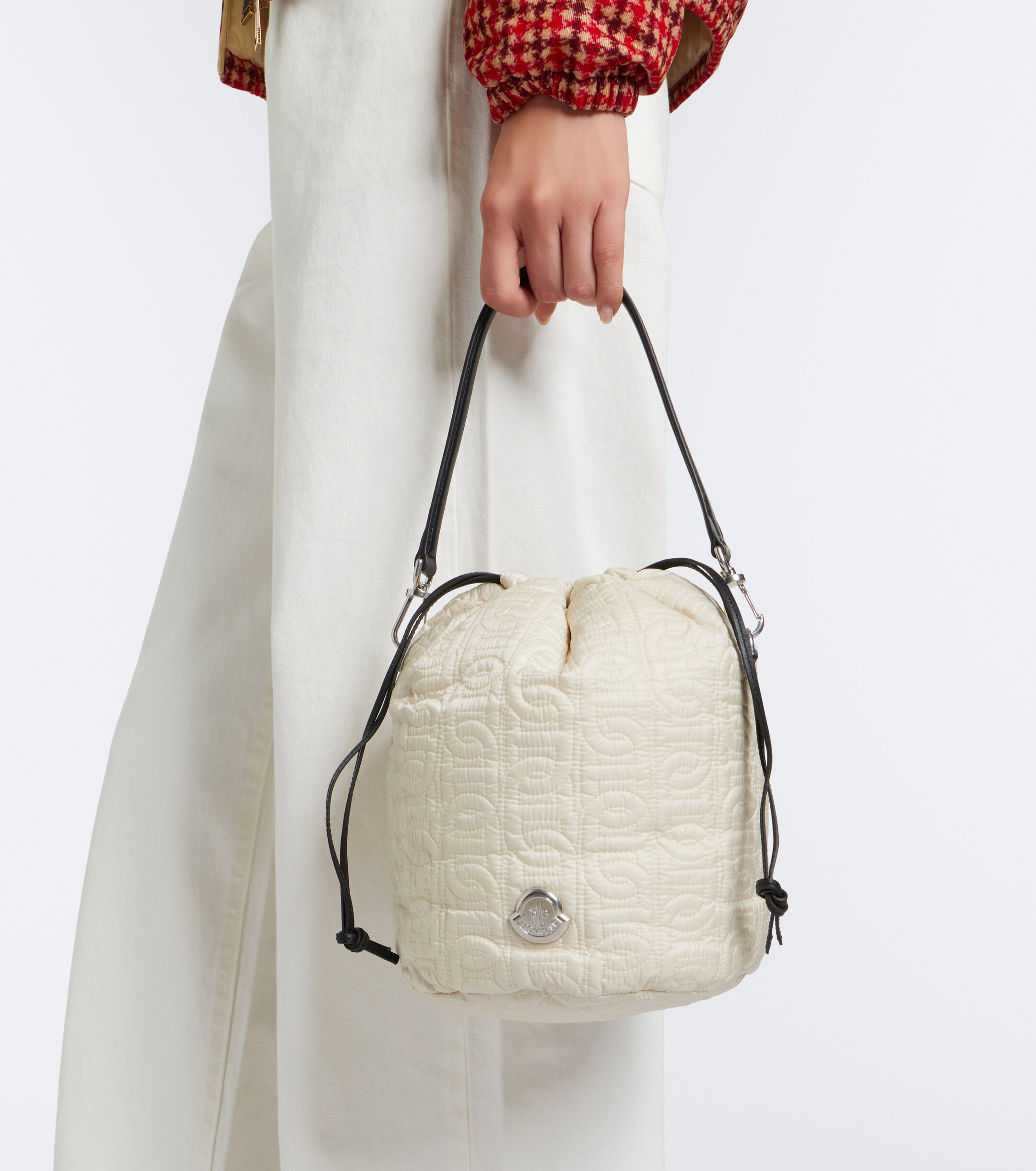 Moncler Caradoc Small quilted bucket bag