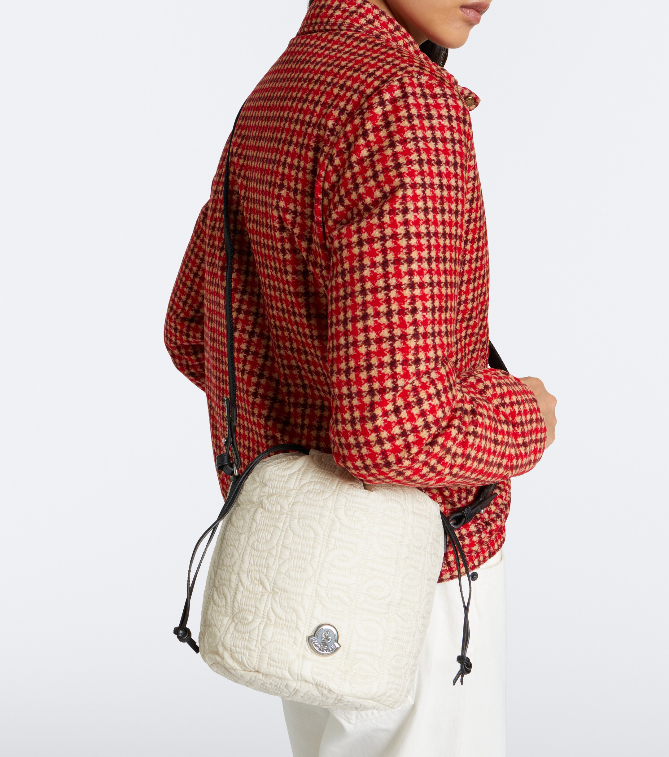 Moncler Caradoc Small quilted bucket bag