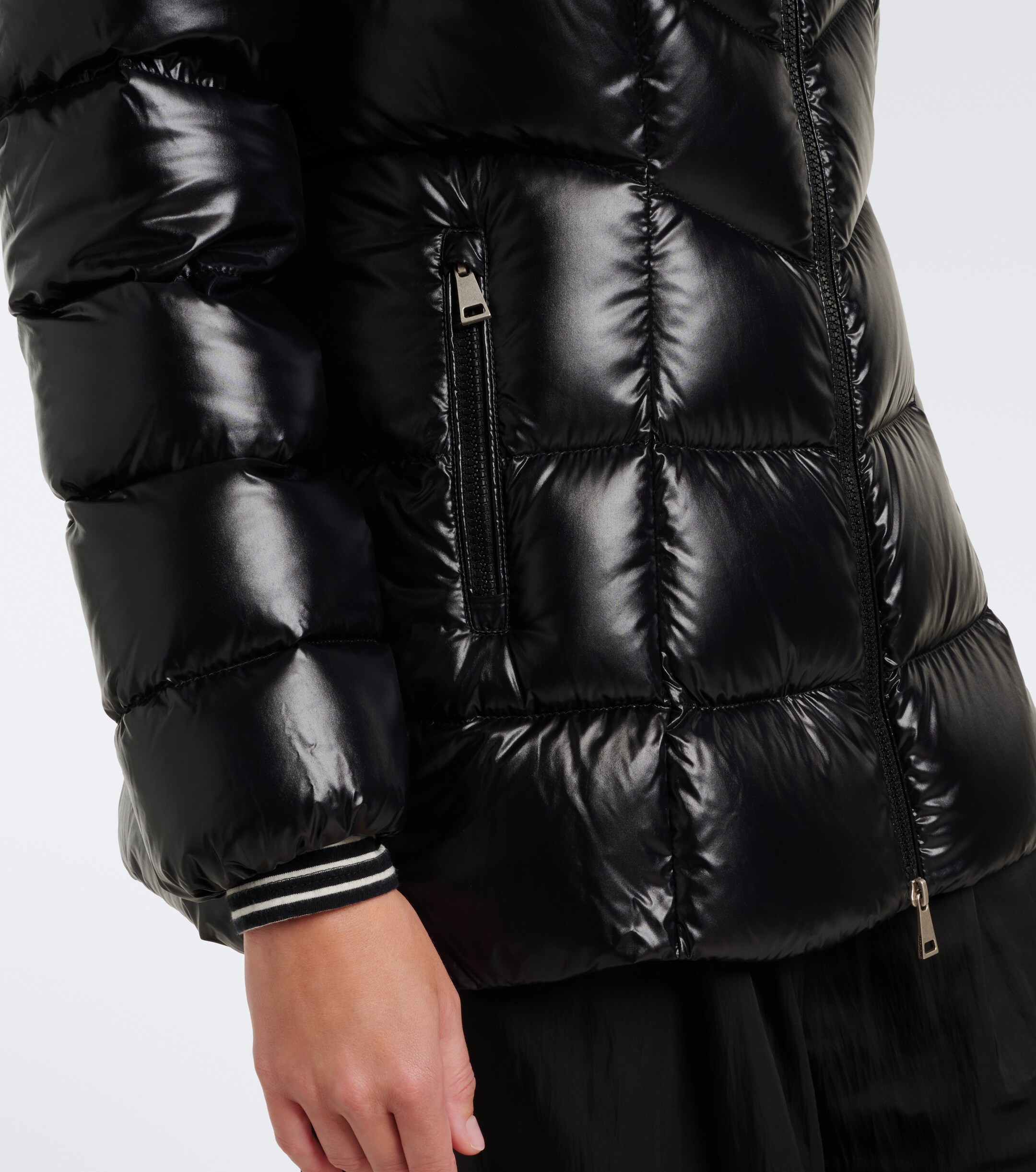 Moncler Moncler Fulmar hooded down jacket