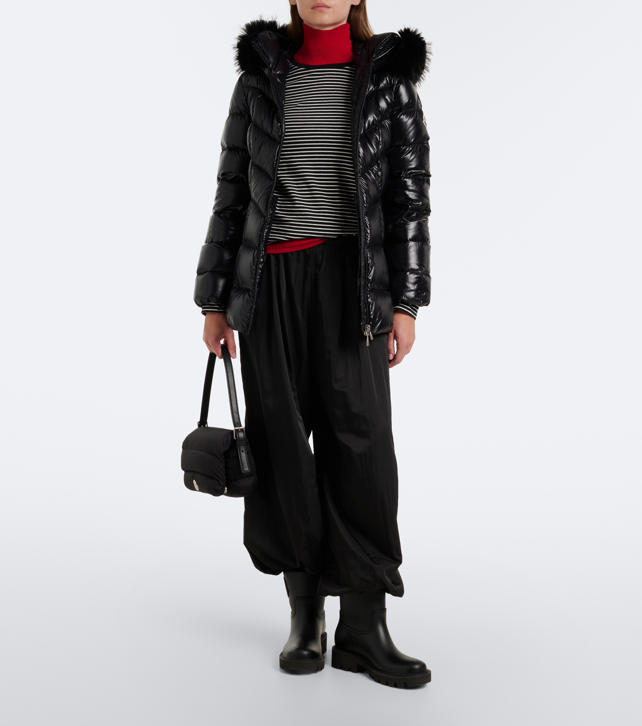 Moncler Moncler Fulmar hooded down jacket