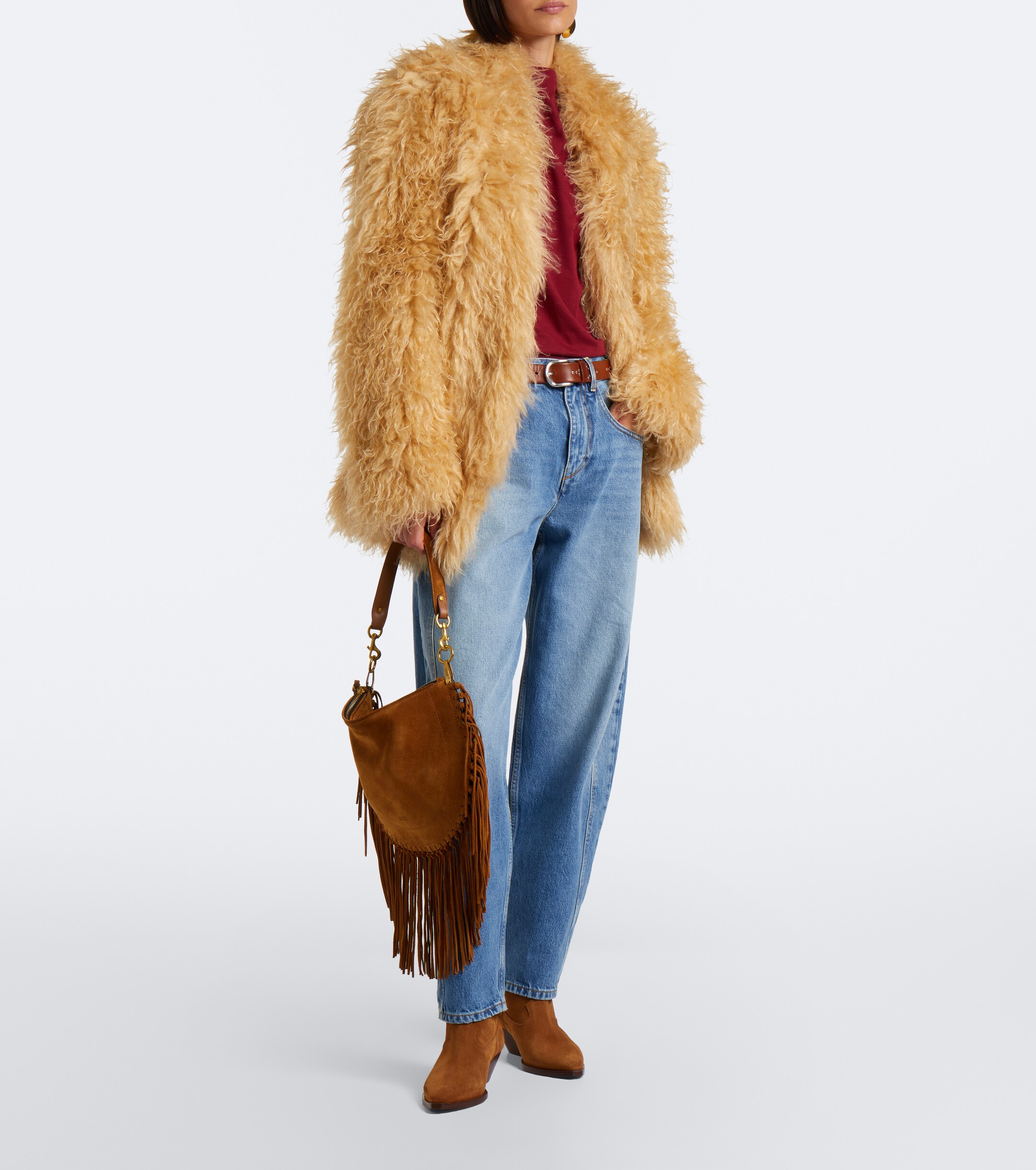 Isabel Marant Isabel Marant Duerto suede cowboy boots
