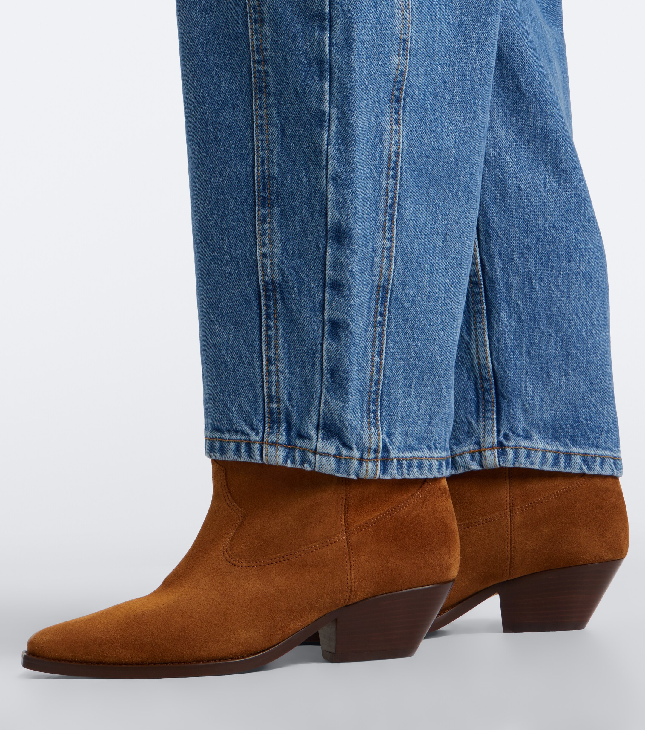 Isabel Marant Isabel Marant Duerto suede cowboy boots