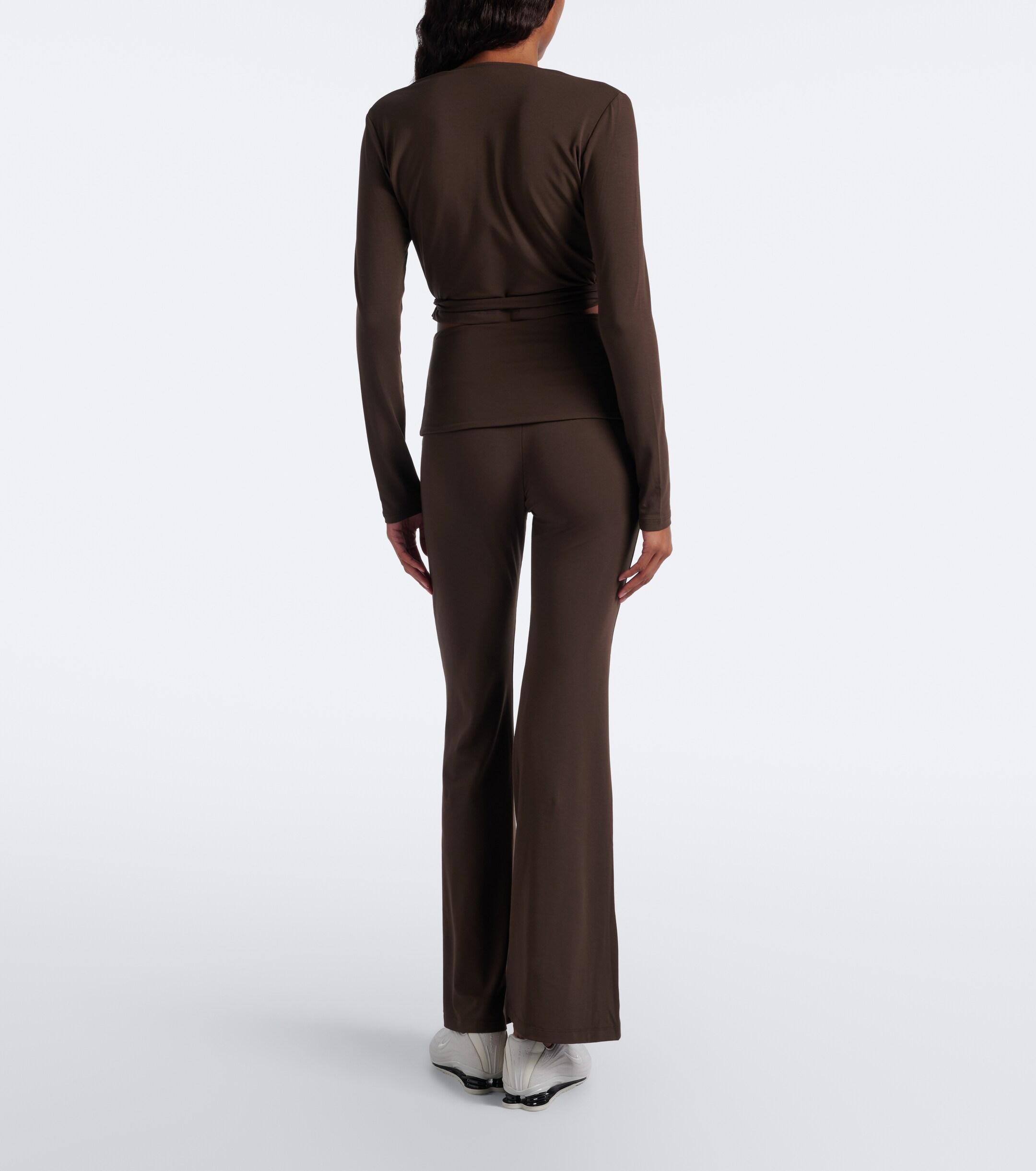 NORBA Norba Foldover flared leggings