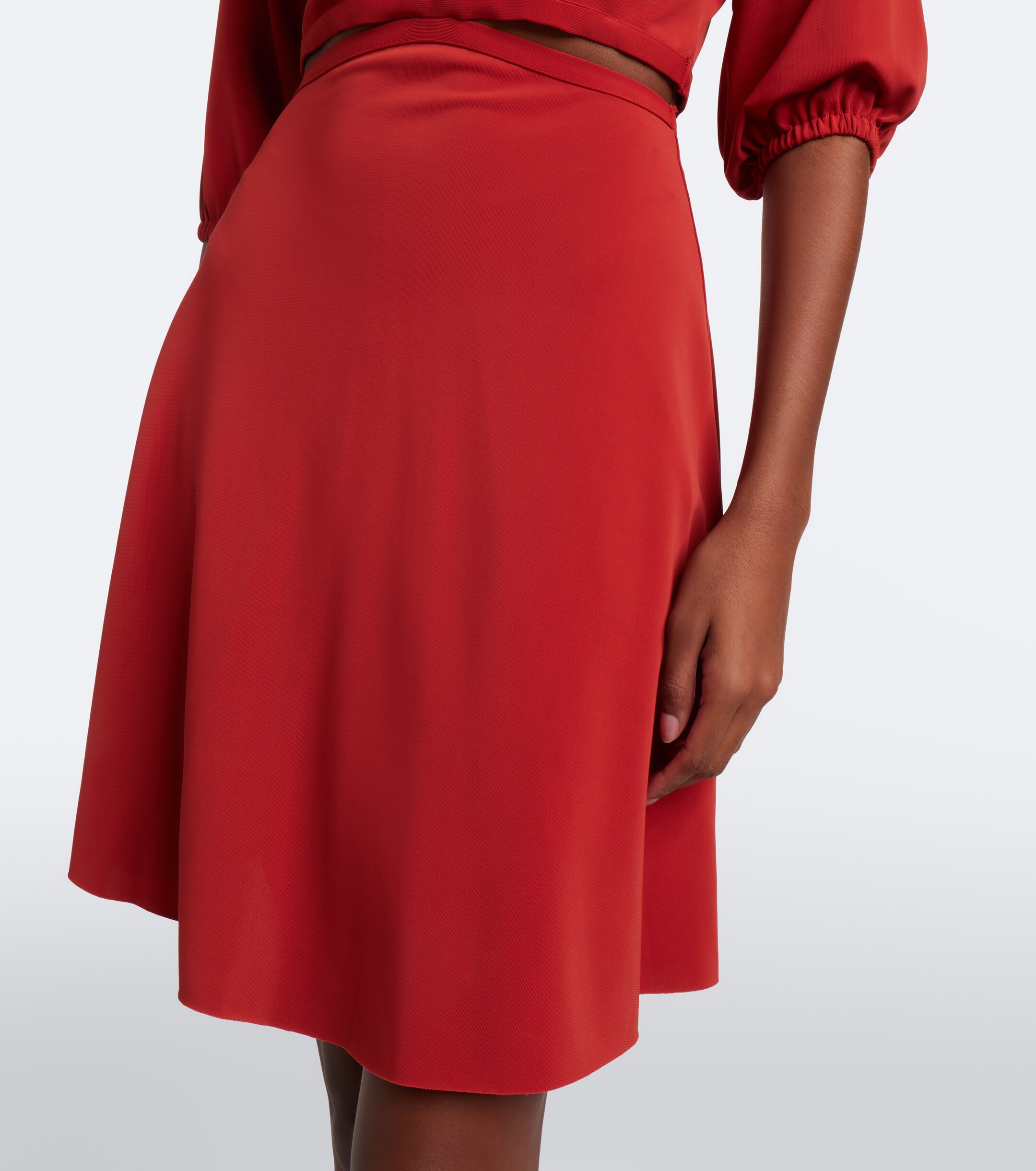 Eres Eres Esmee cutout jersey minidress