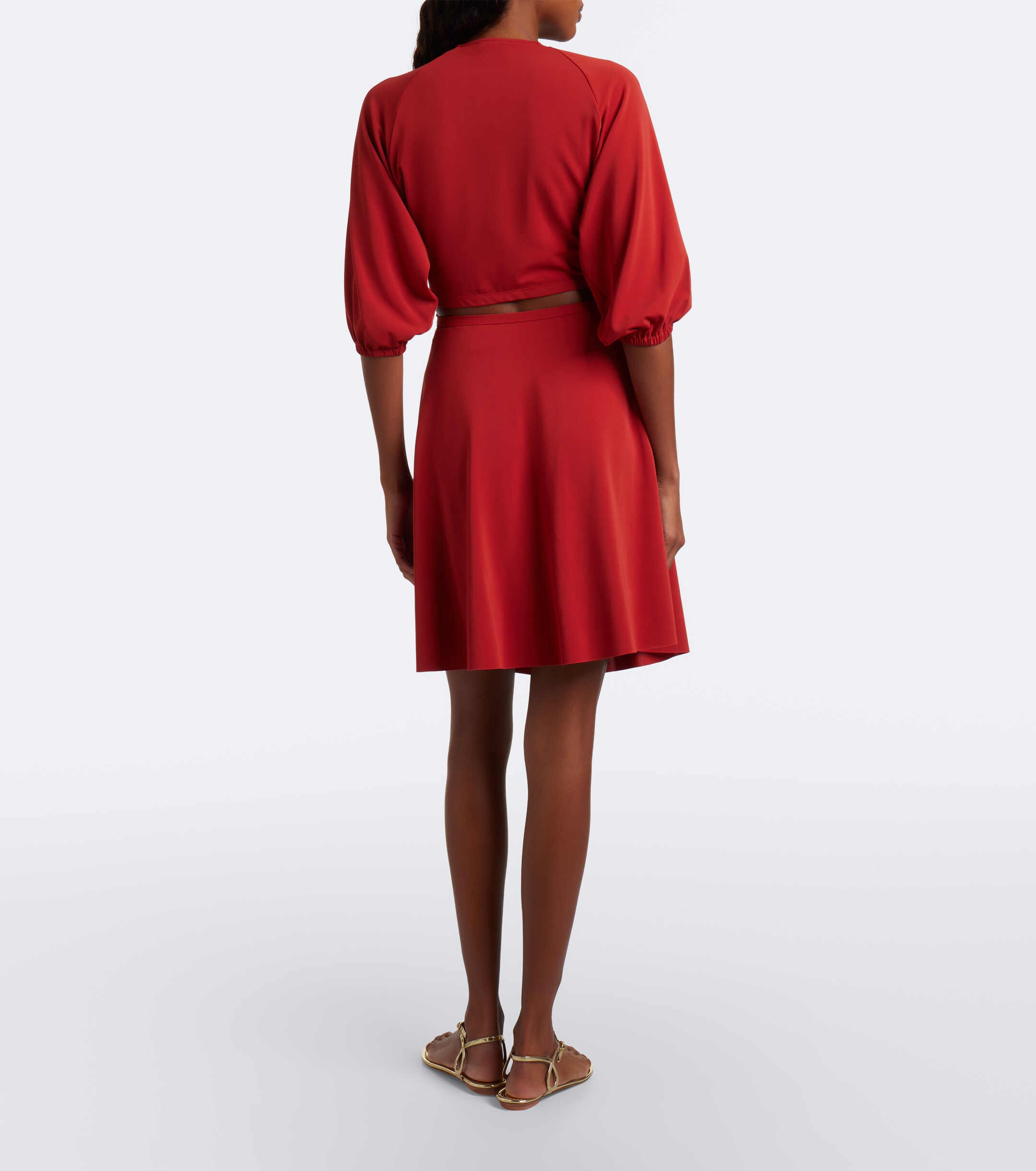 Eres Eres Esmee cutout jersey minidress