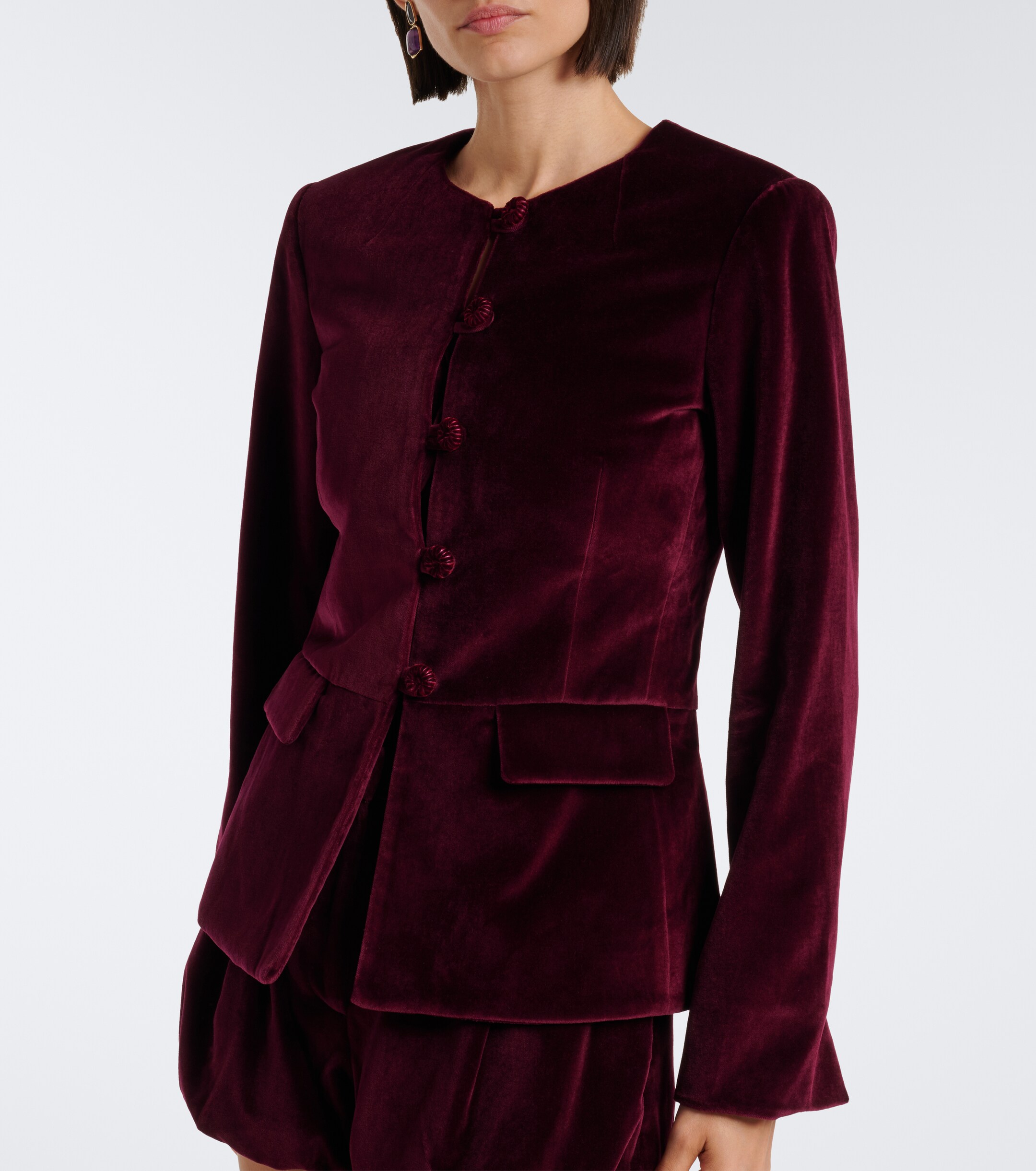 POSSE Posse Maria cotton velvet jacket