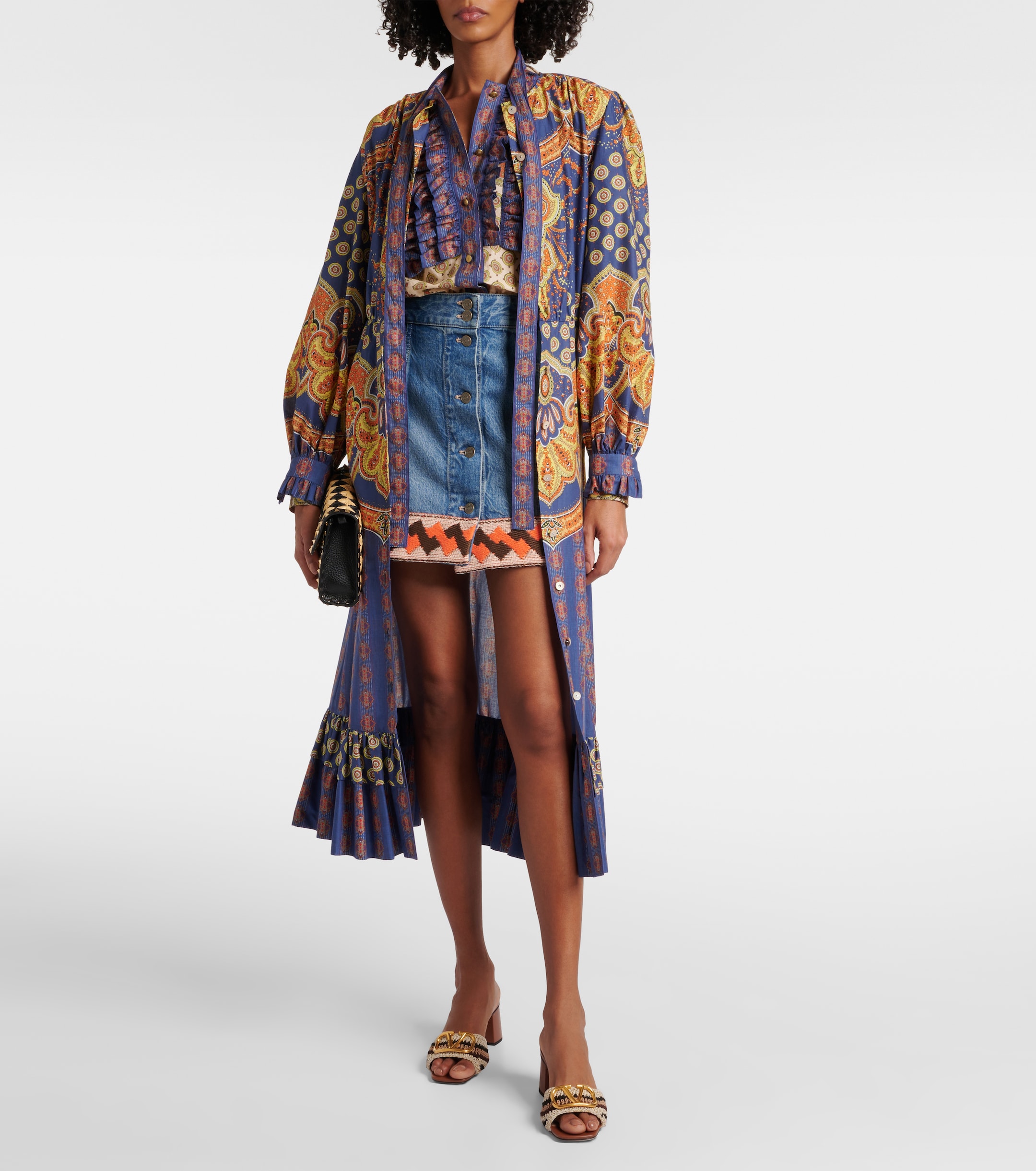 Valentino Garavani - VLogo Signature crochet mules | Plush
