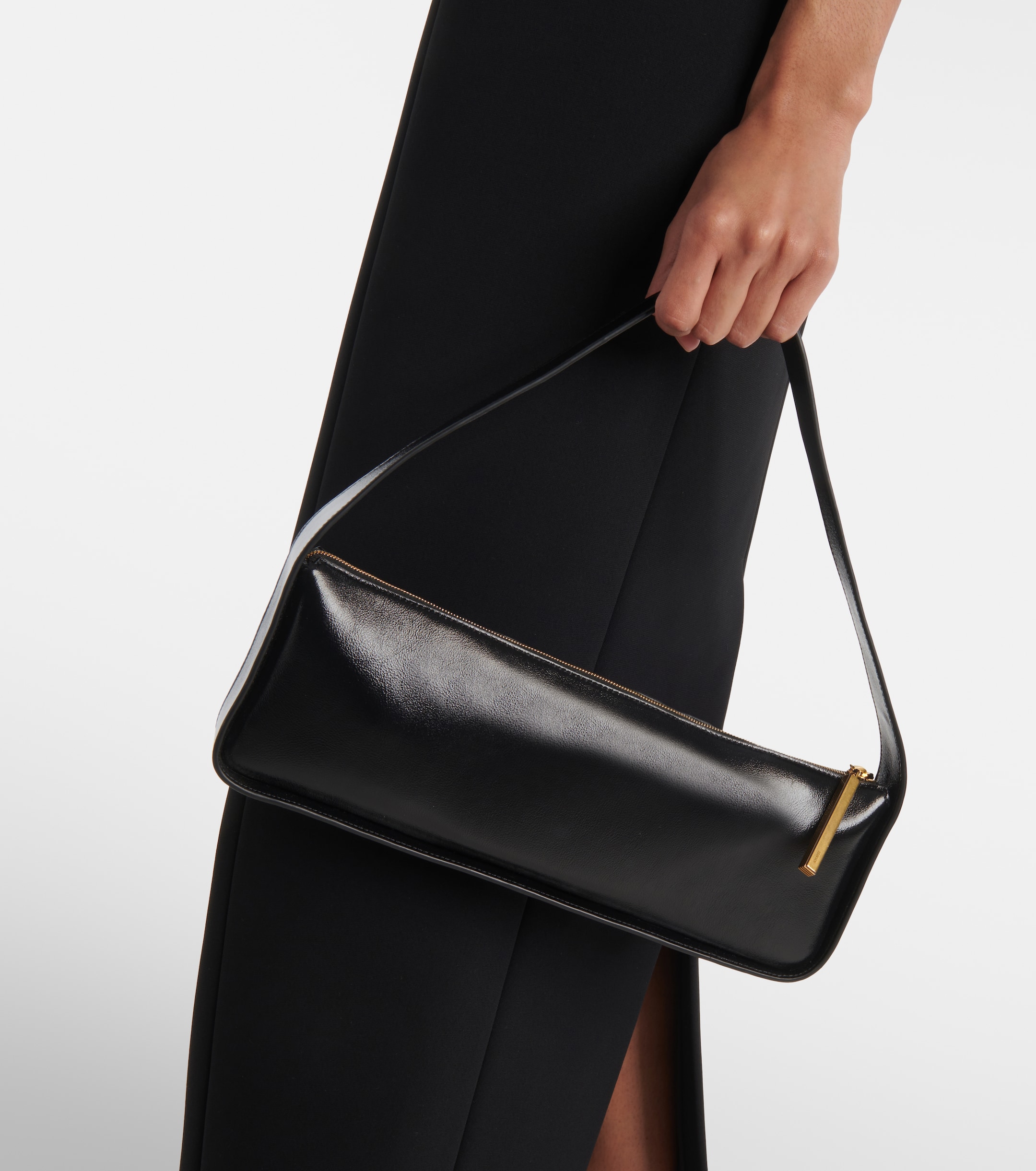 KHAITE Lori leather shoulder bag