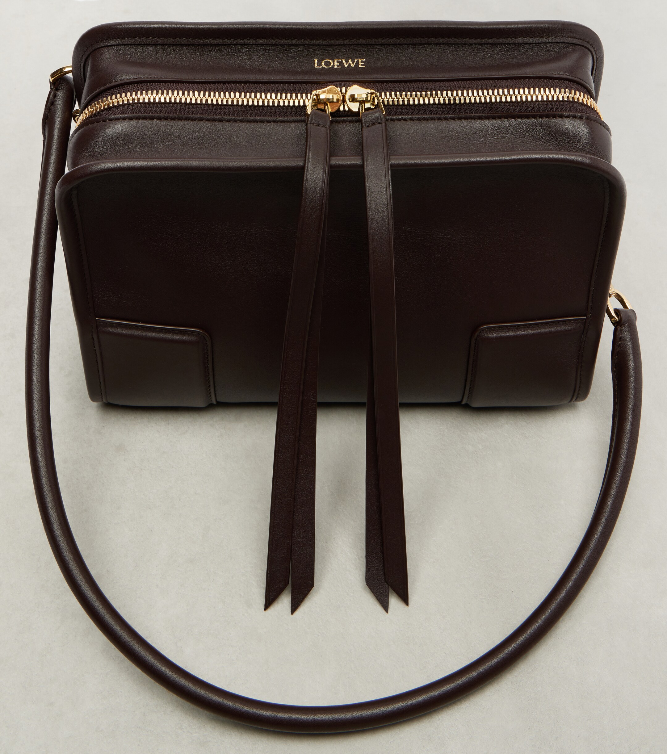 Loewe Amazona 180 Small leather top-handle bag